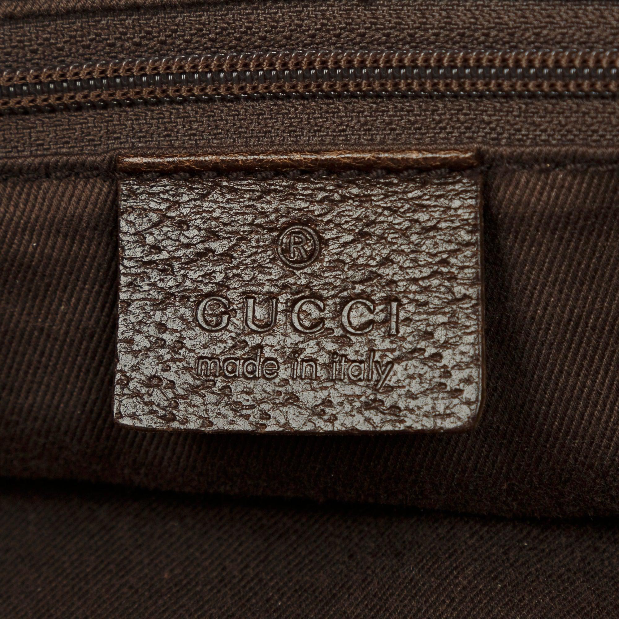 Gucci Medium GG Canvas Shopper Tote