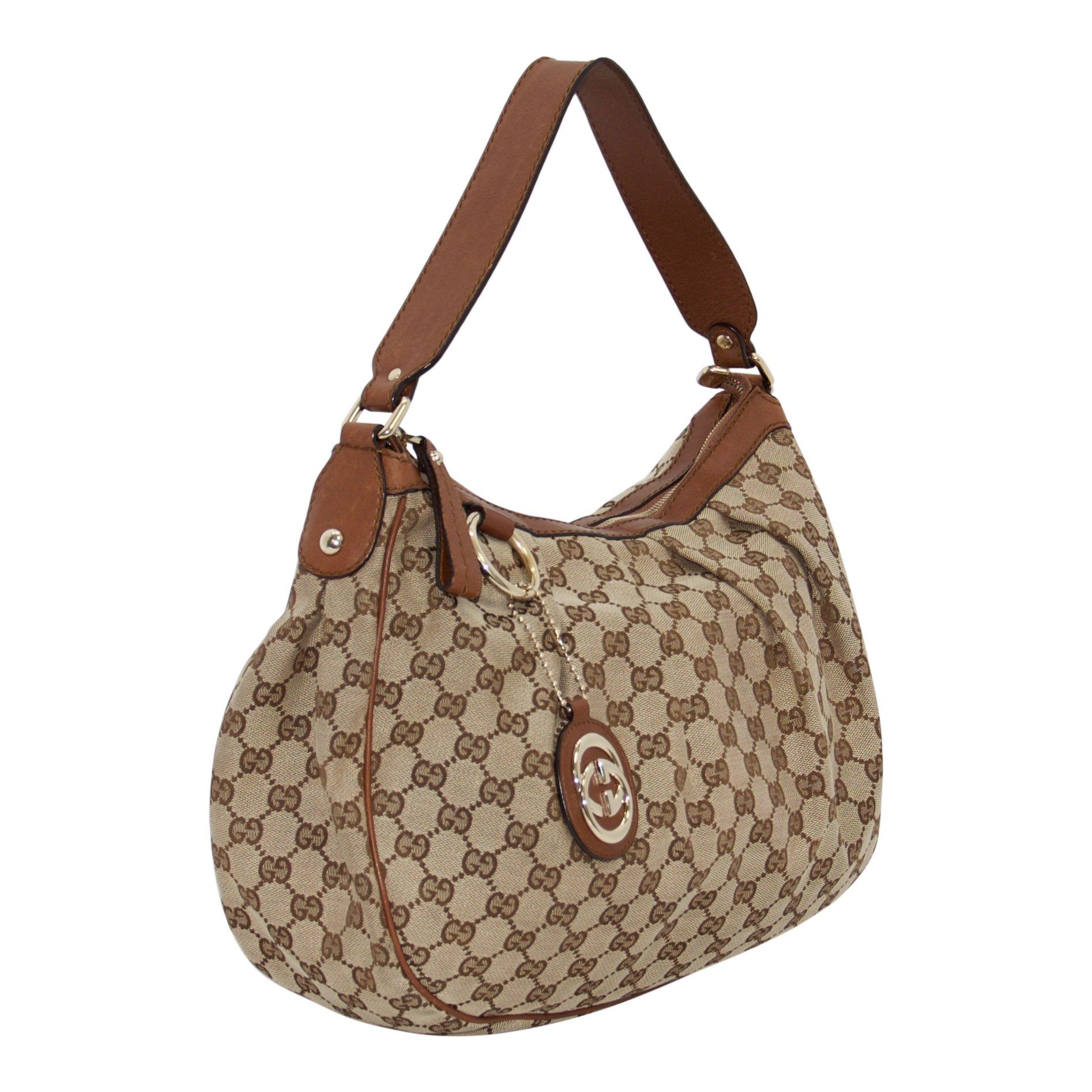 Gucci Medium GG Canvas Sukey Tote