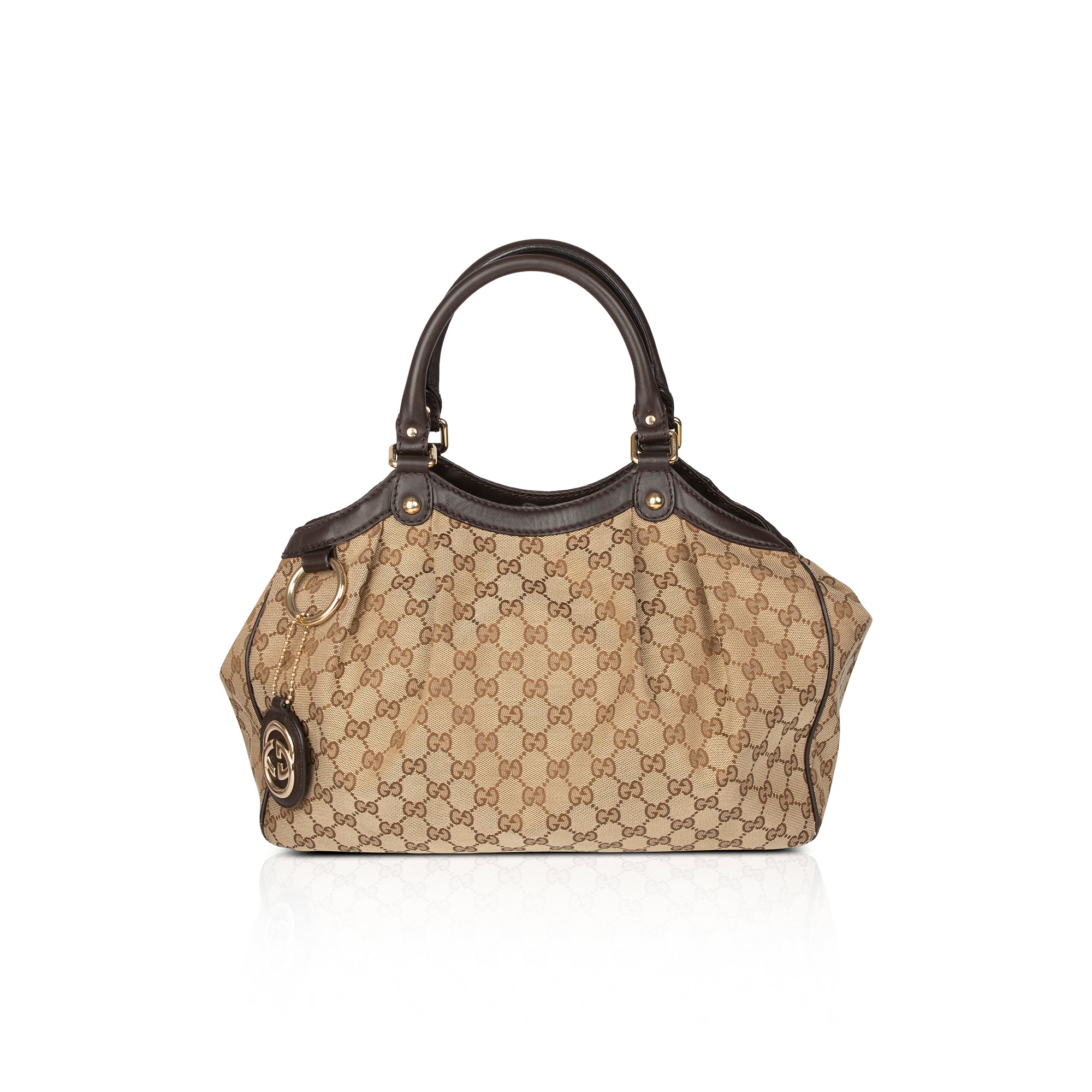 Gucci Medium GG Canvas Sukey Tote