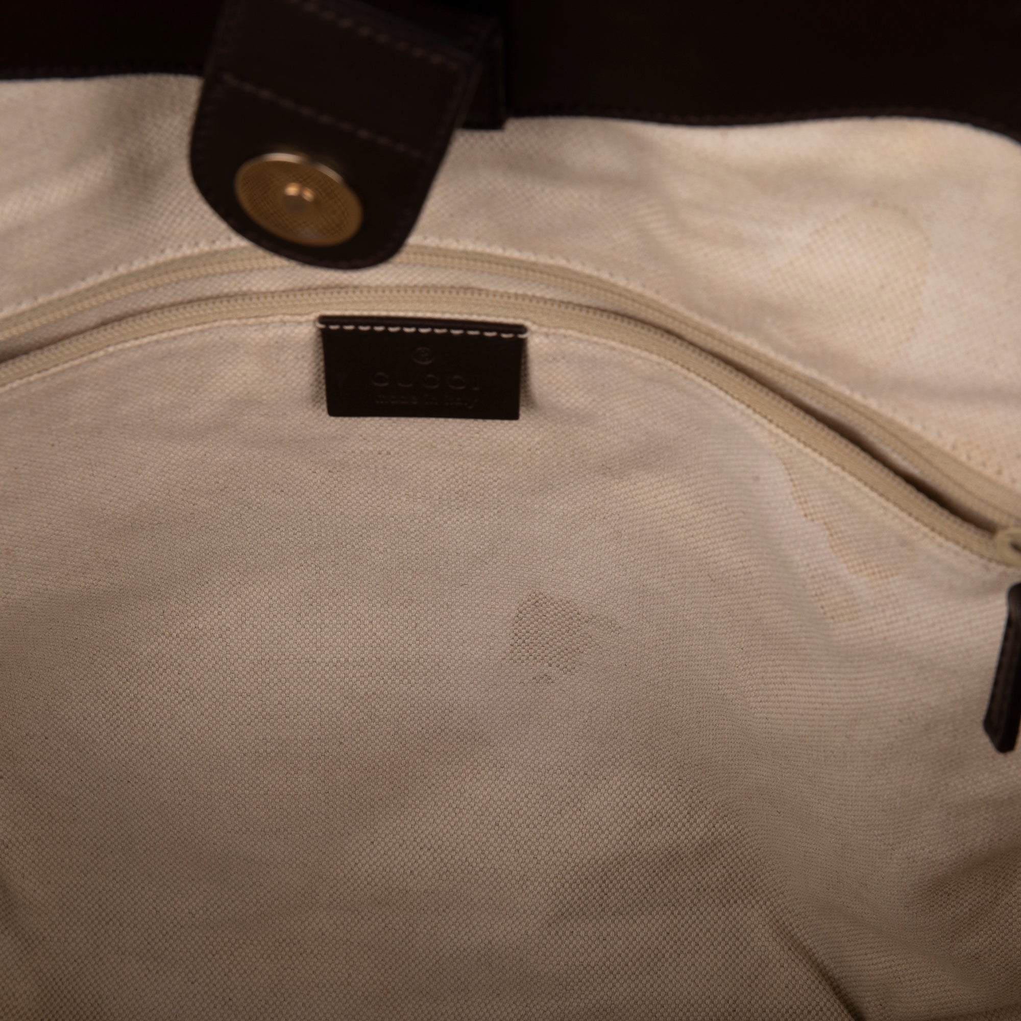 Gucci Medium GG Canvas Sukey Tote