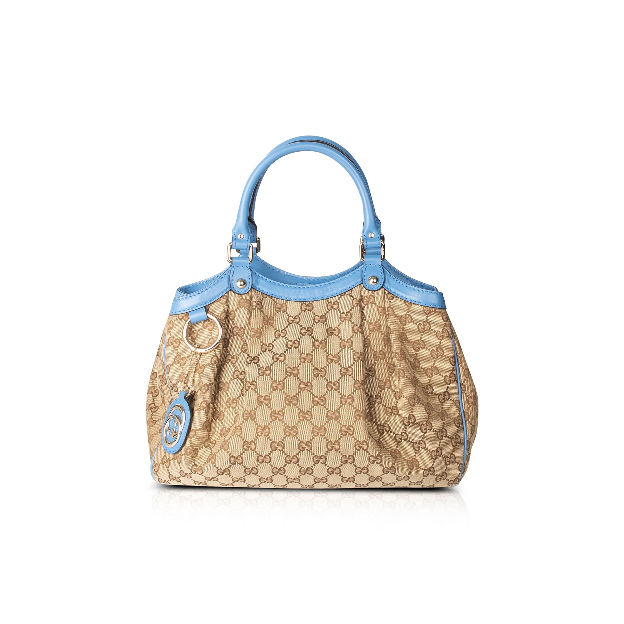 Gucci Medium GG Canvas Sukey Tote w/ Box