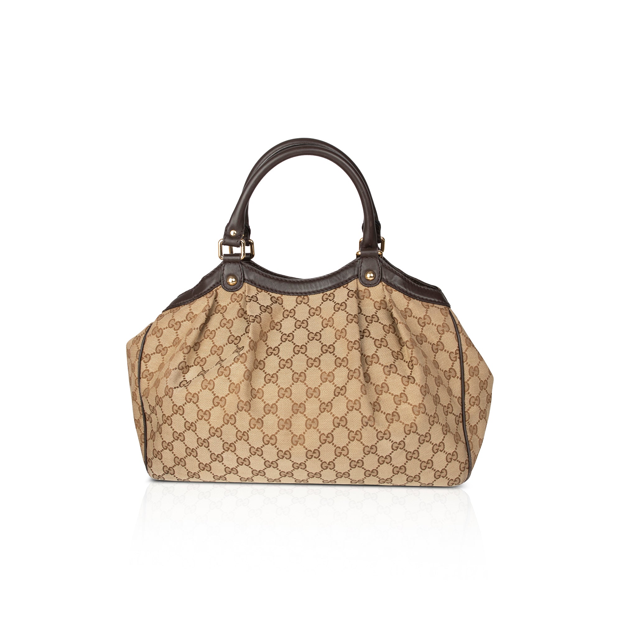 Gucci Medium GG Canvas Sukey Tote