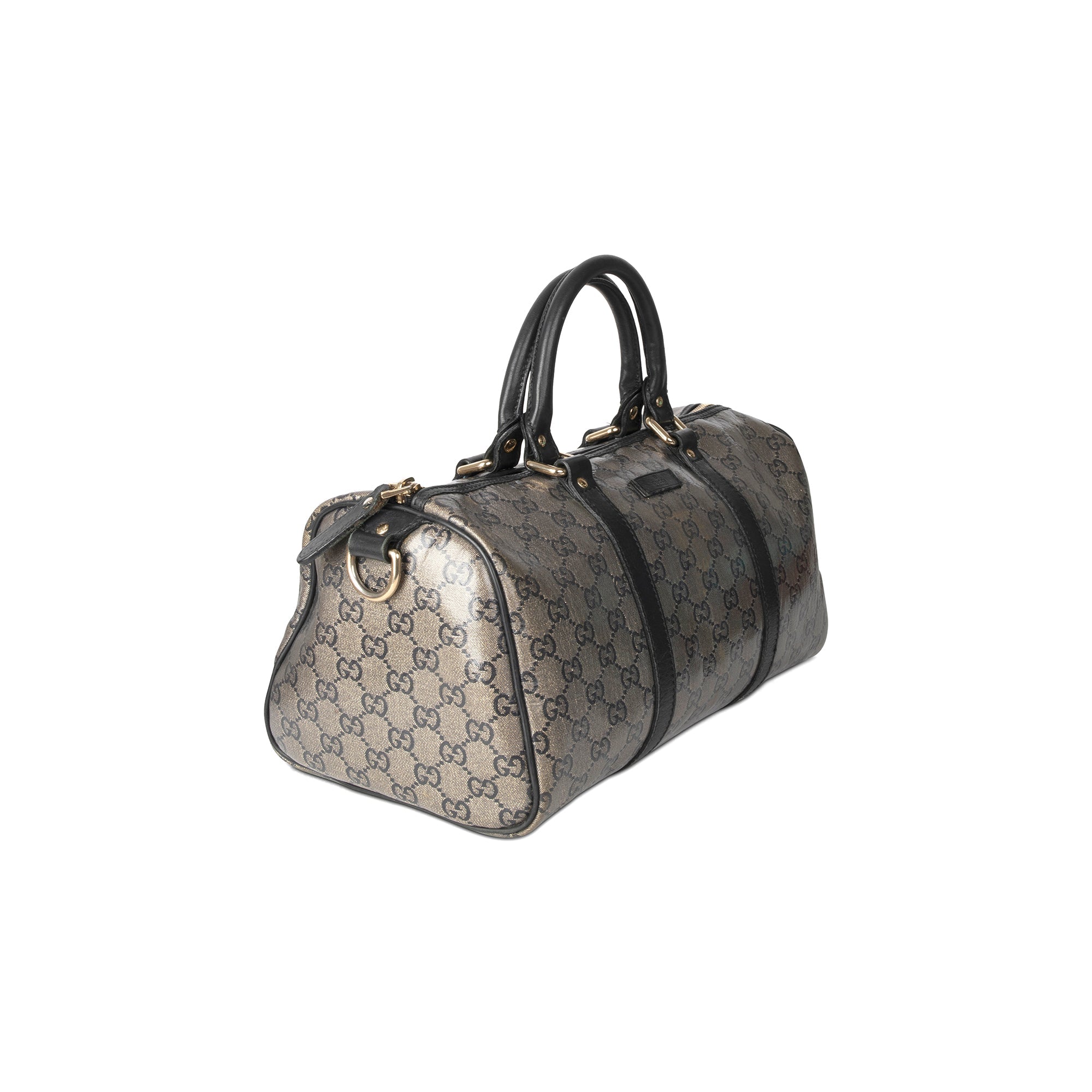 Gucci Medium GG Crystal Joy Boston Bag w/ Strap