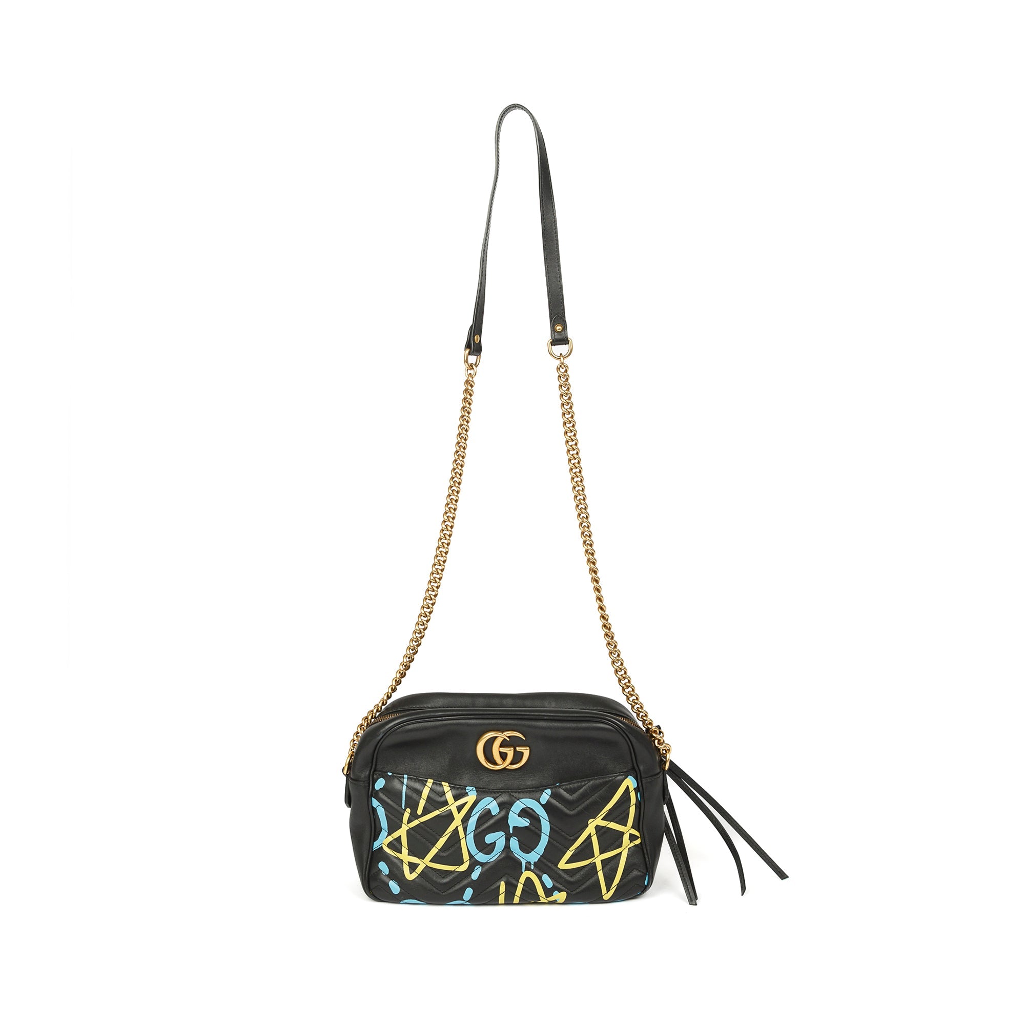 Gucci Medium GG Marmont Ghost Matelasse Bag