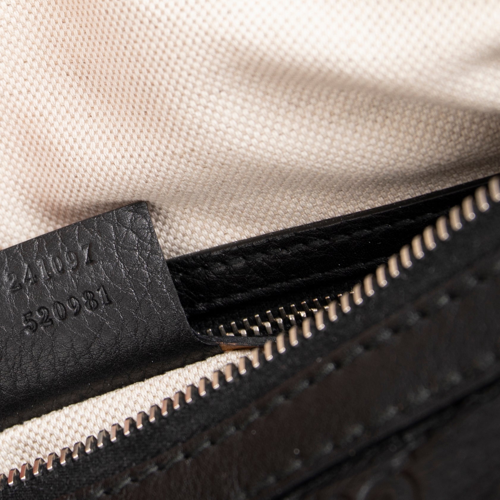 Gucci Medium GG Signature Leather Techno Boston Bag