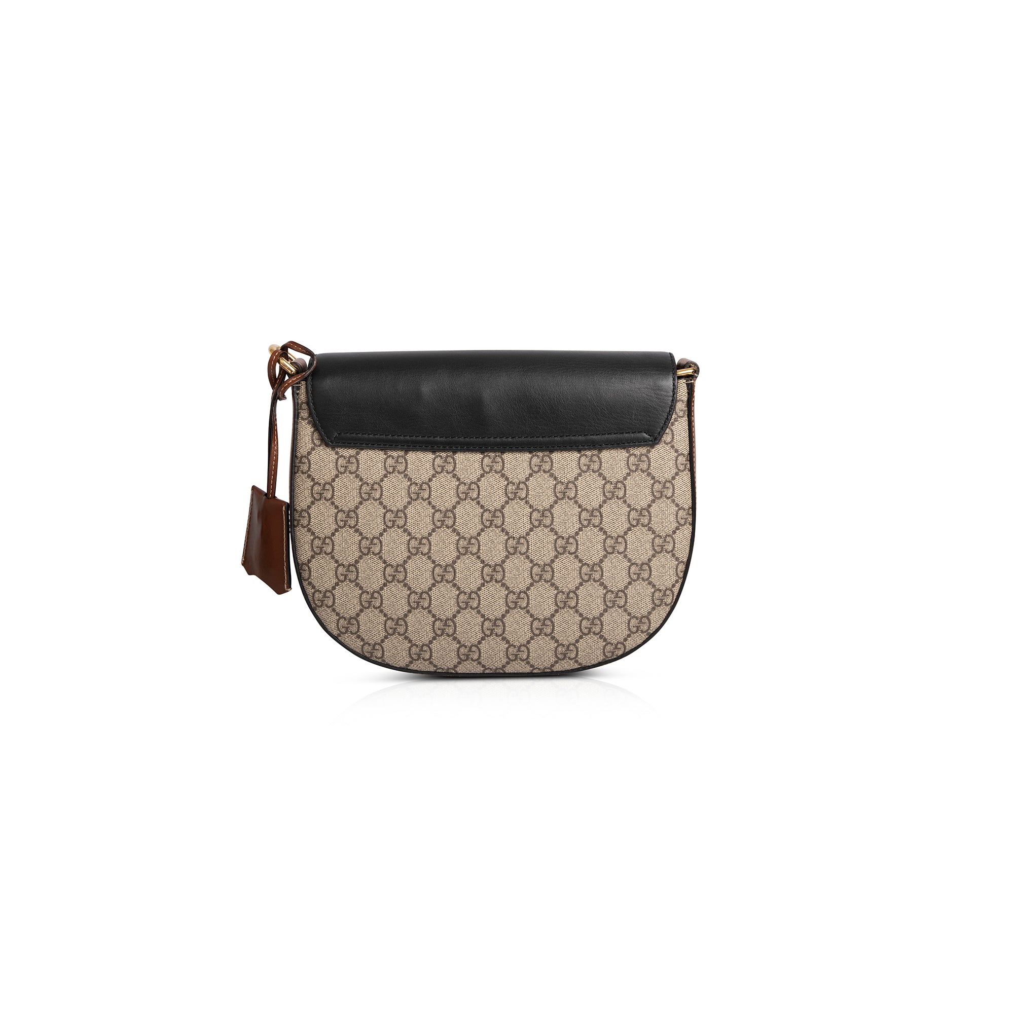 Gucci Medium GG Supreme Padlock Crossbody Bag
