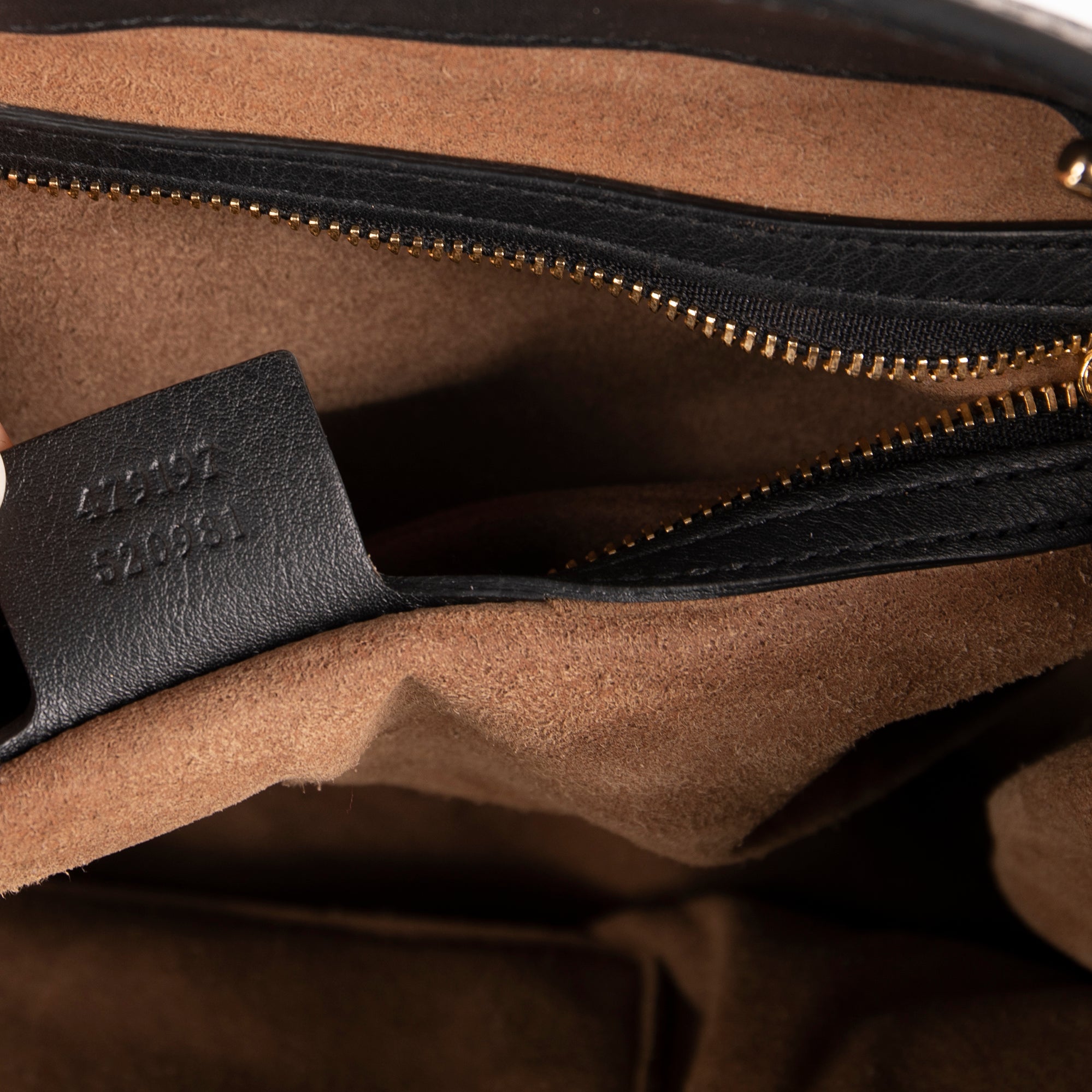 Gucci Medium GG Supreme Padlock Shoulder Bag