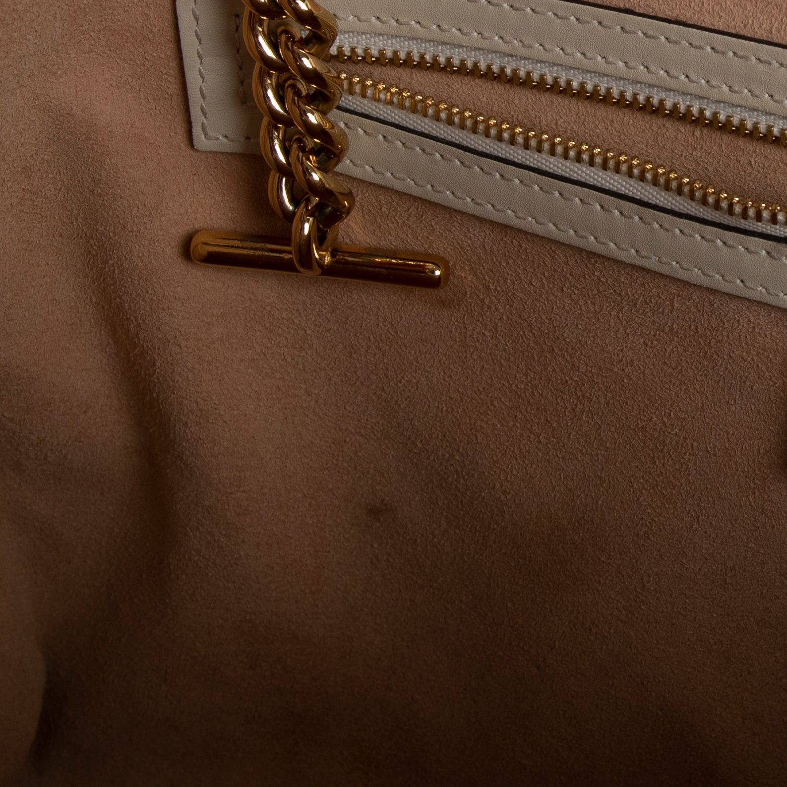 Gucci Medium GG Supreme Padlock Shoulder Bag w/ Box