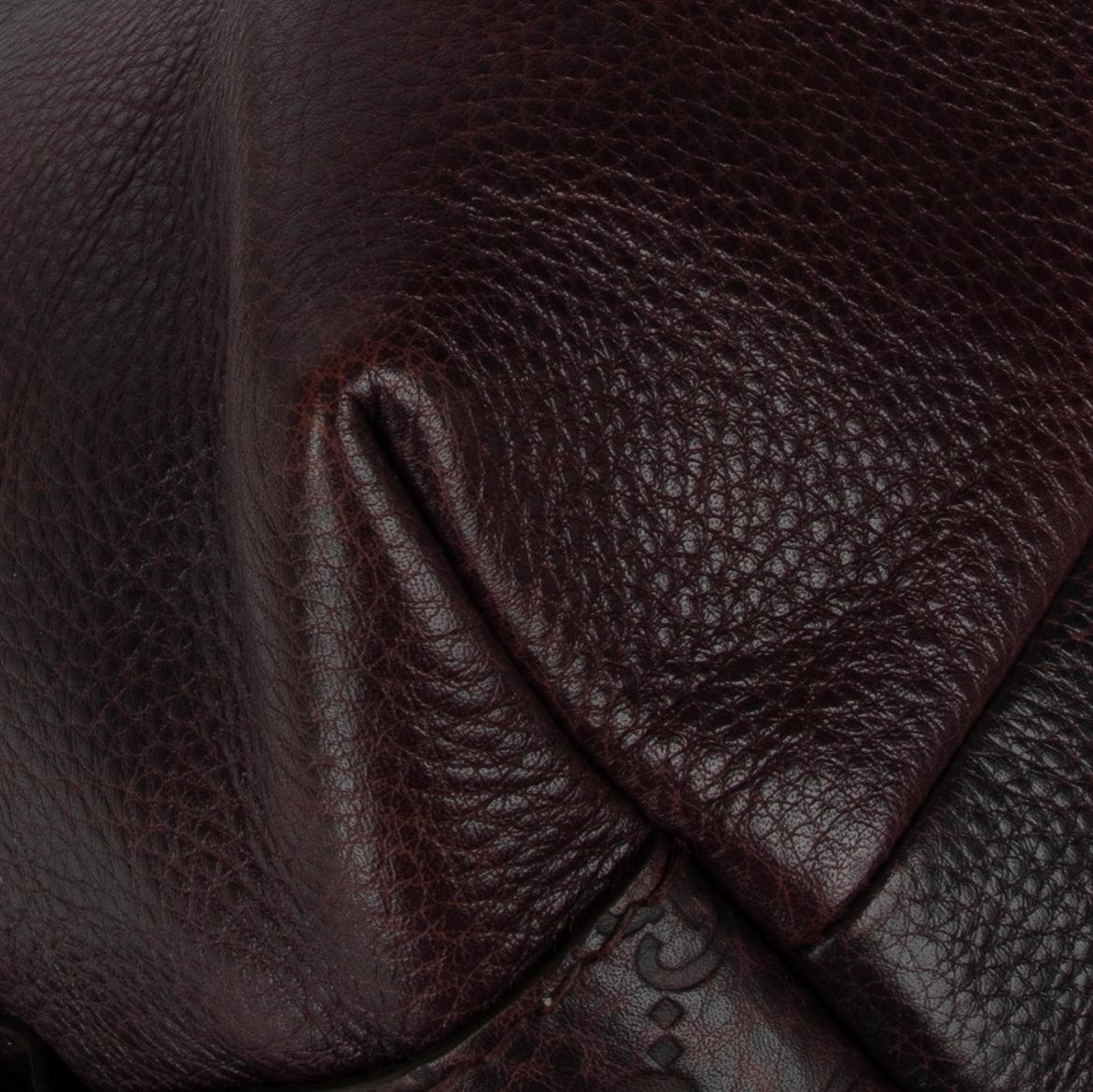 Gucci Medium Leather Bamboo Bar Tote