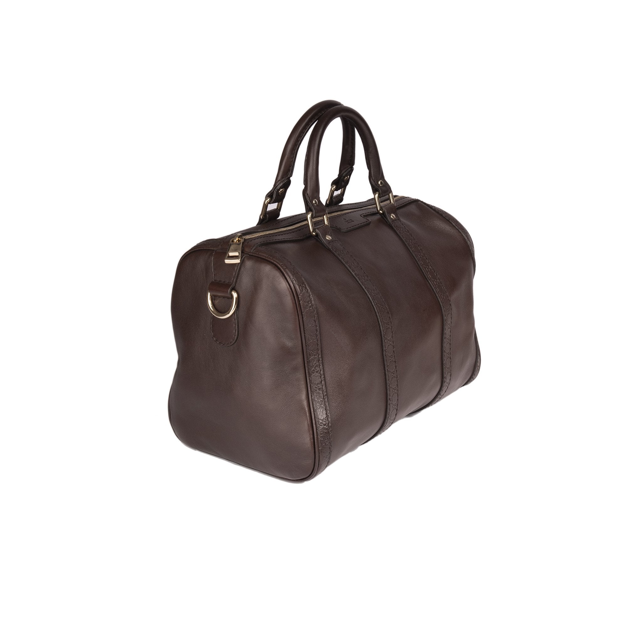 Gucci Medium Leather Joy Boston Bag w/ Strap