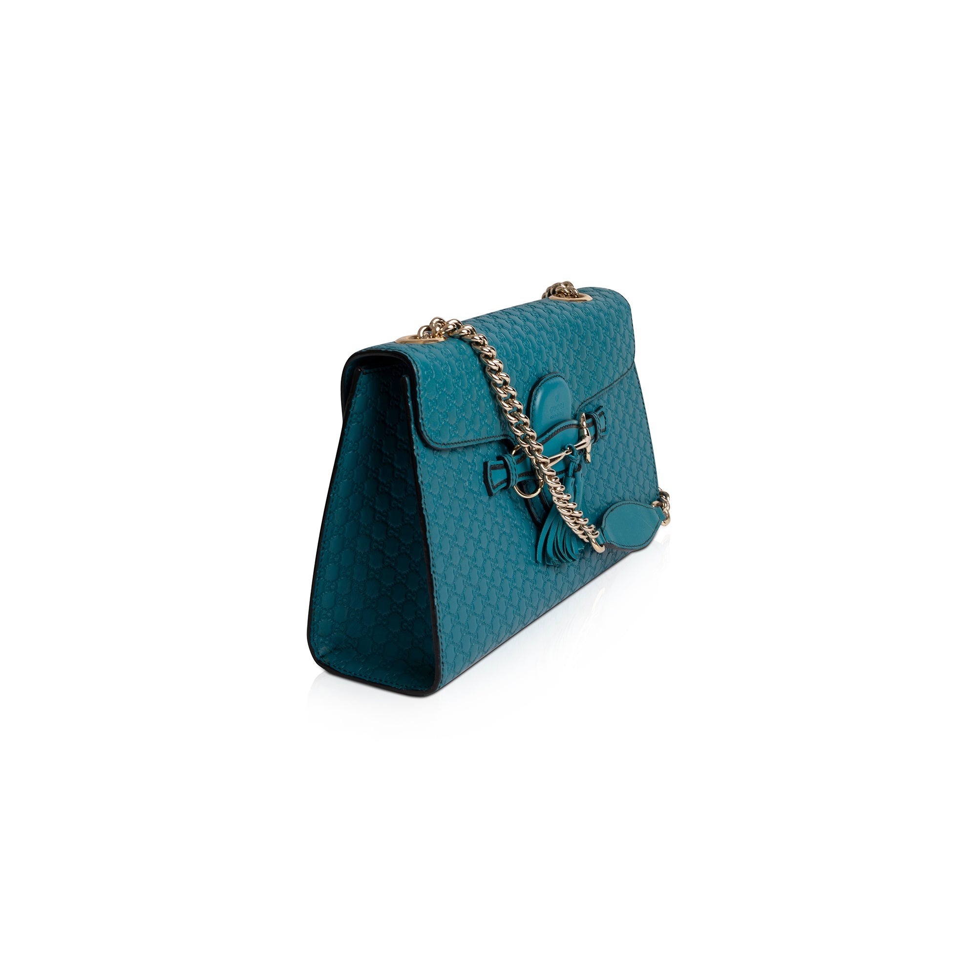 Gucci Medium Microguccissima Emily Chain Shoulder Bag