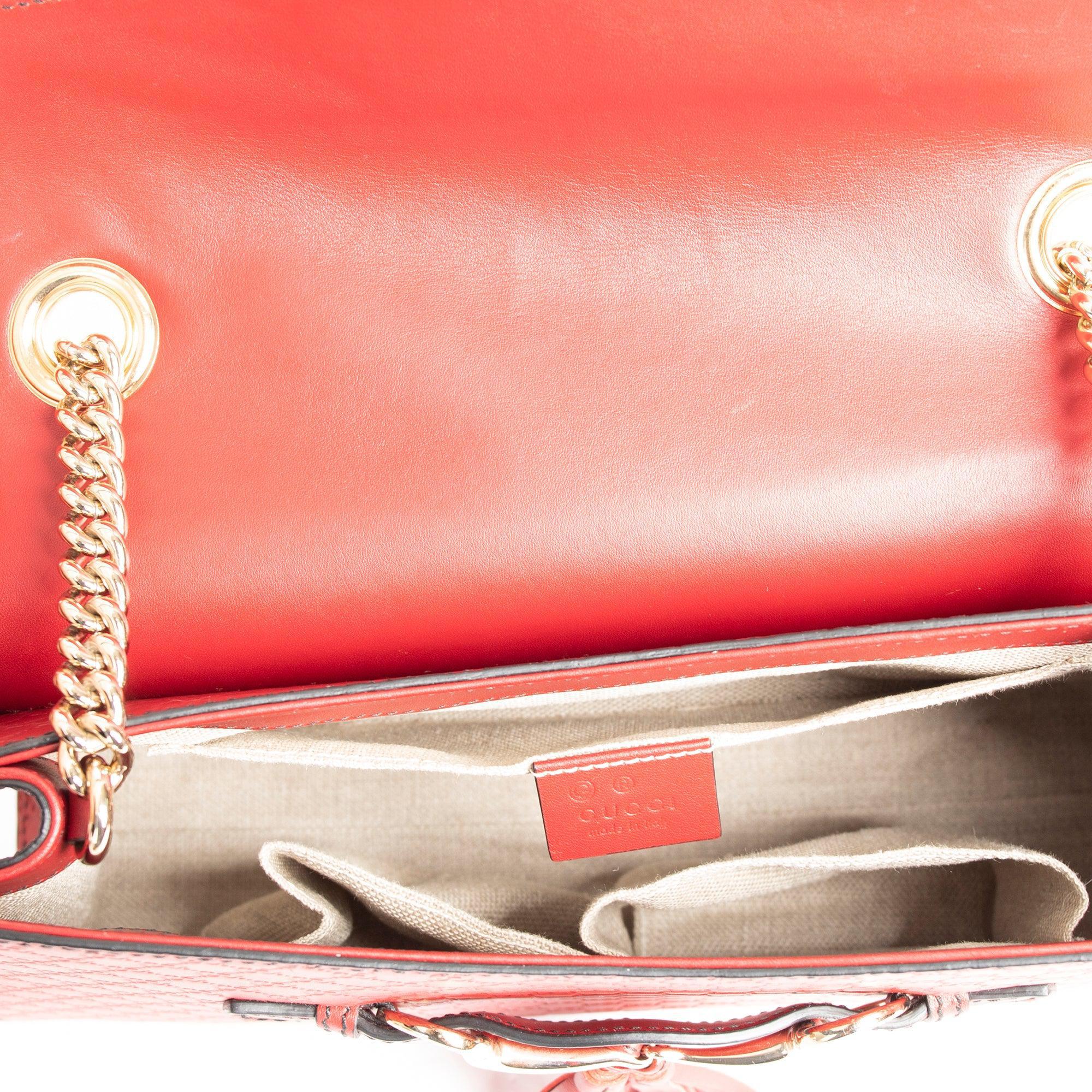 Gucci Medium Microguccissima Emily Chain Shoulder Bag