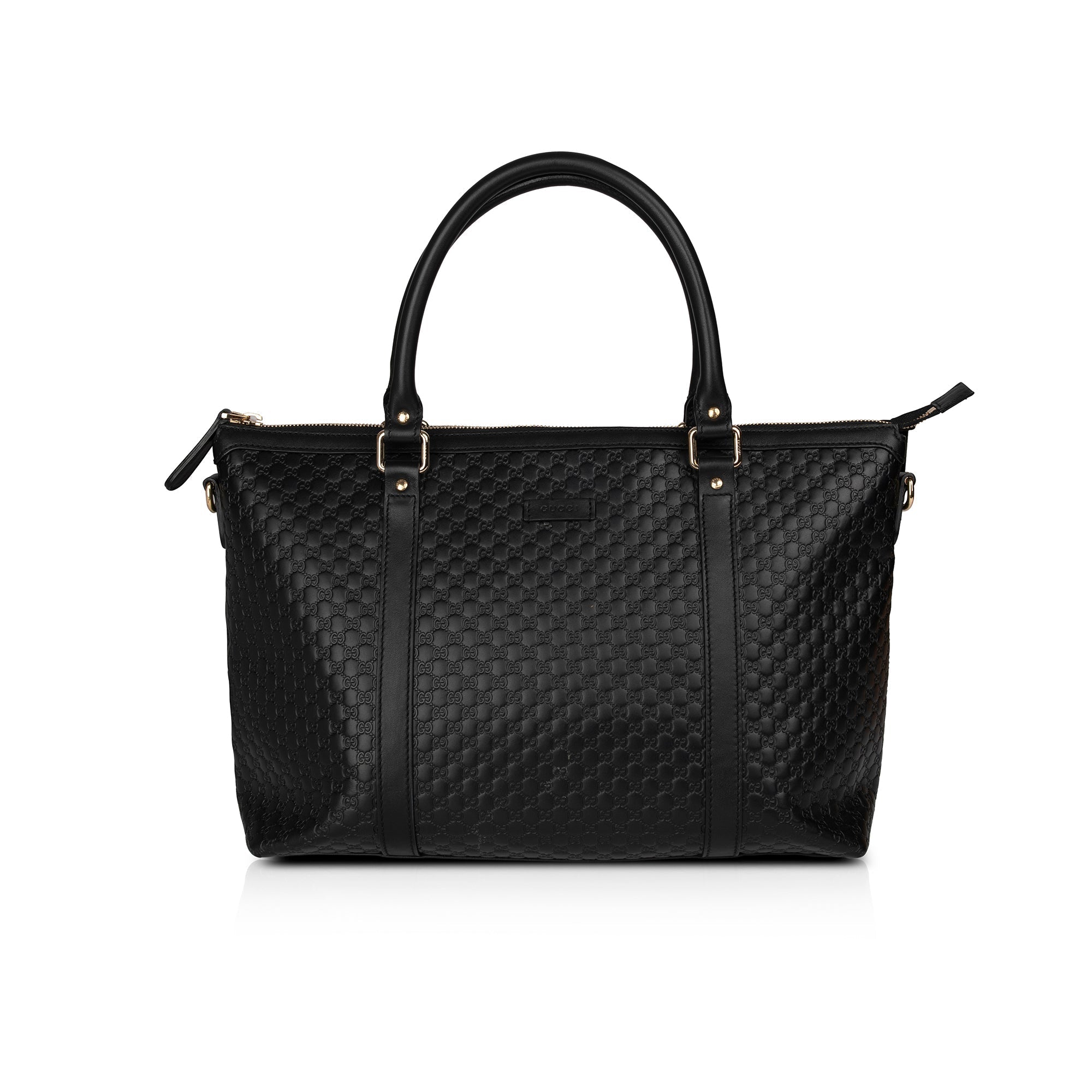 Gucci Medium Microguccissima Leather Convertible Satchel