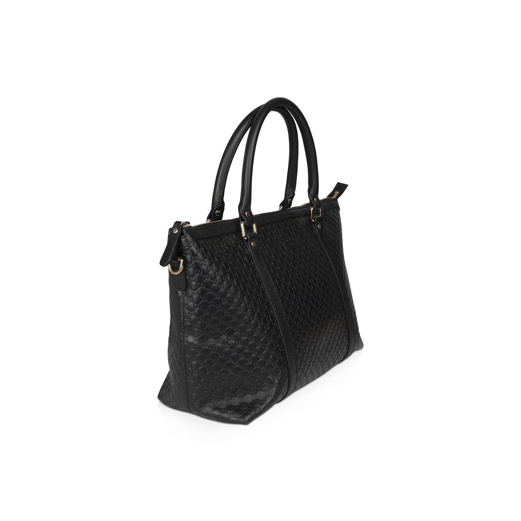 Gucci Medium Microguccissima Leather Convertible Satchel