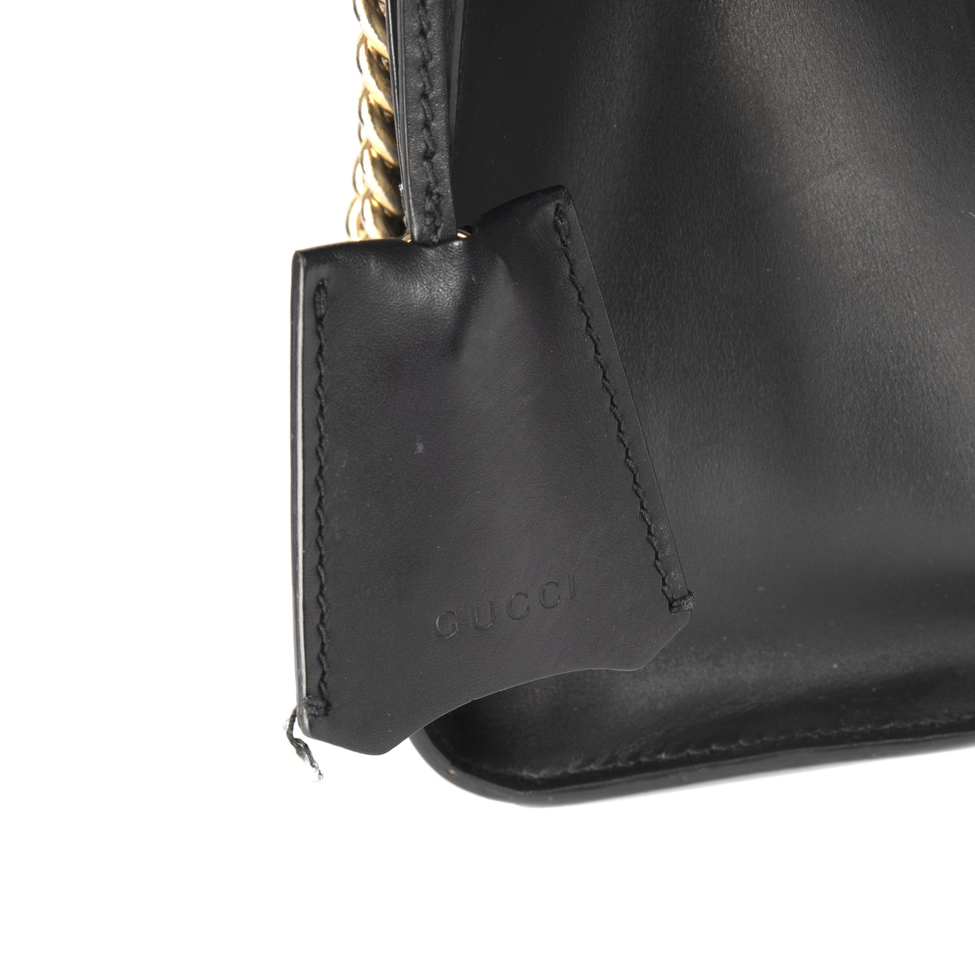 Gucci Medium Signature Padlock Shoulder Bag w/ Box