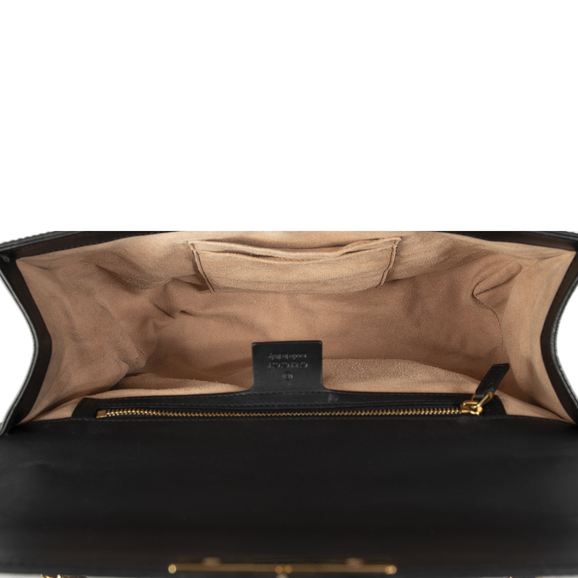 Gucci Medium Signature Padlock Shoulder Bag w/ Box