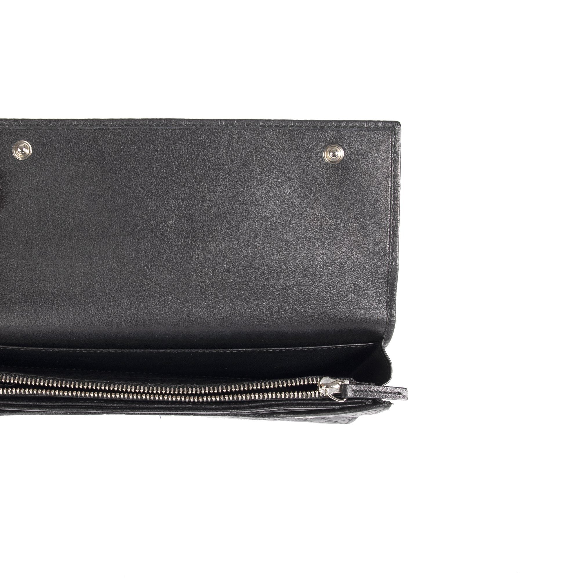 Gucci Microguccissima Travel Wristlet Wallet