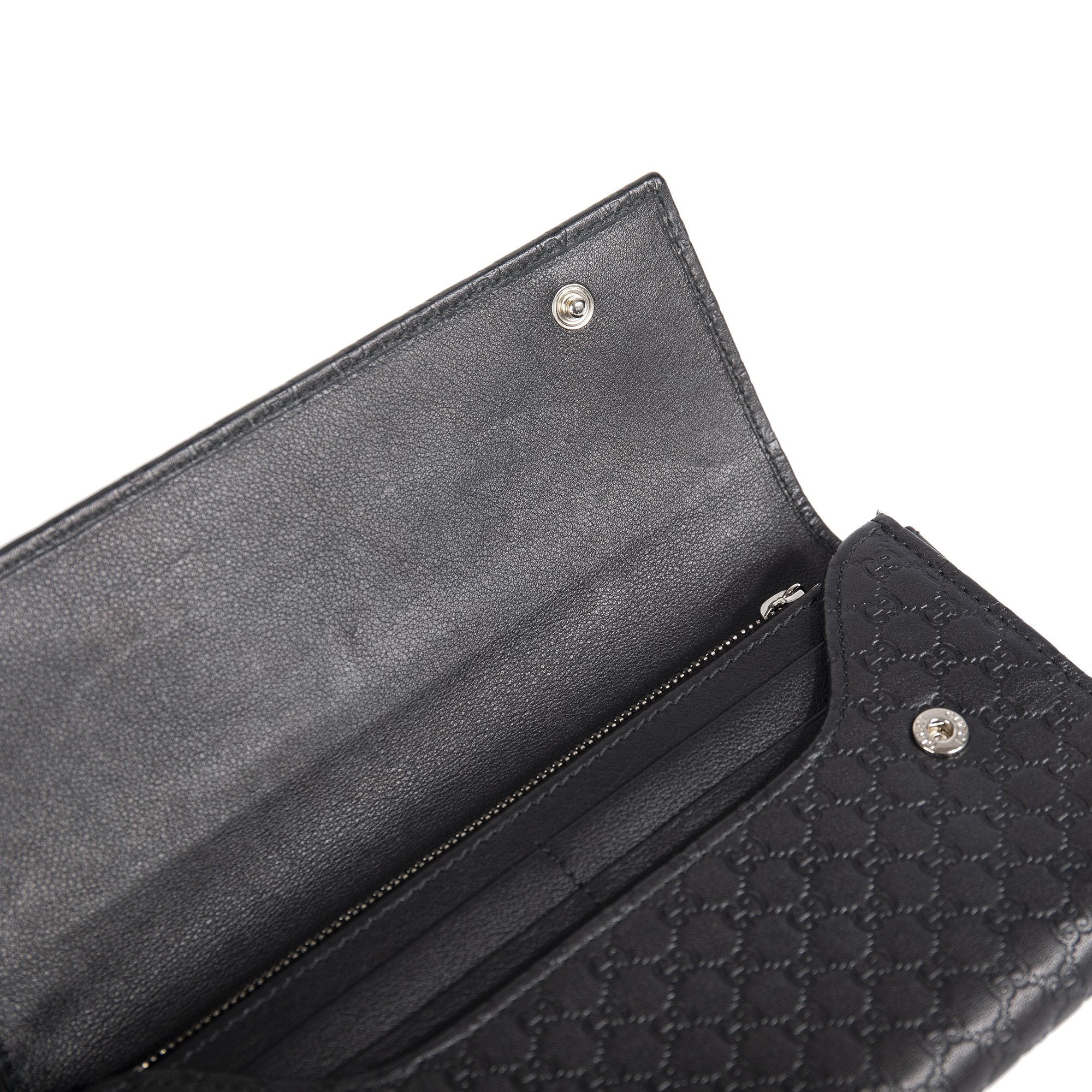 Gucci Microguccissima Travel Wristlet Wallet