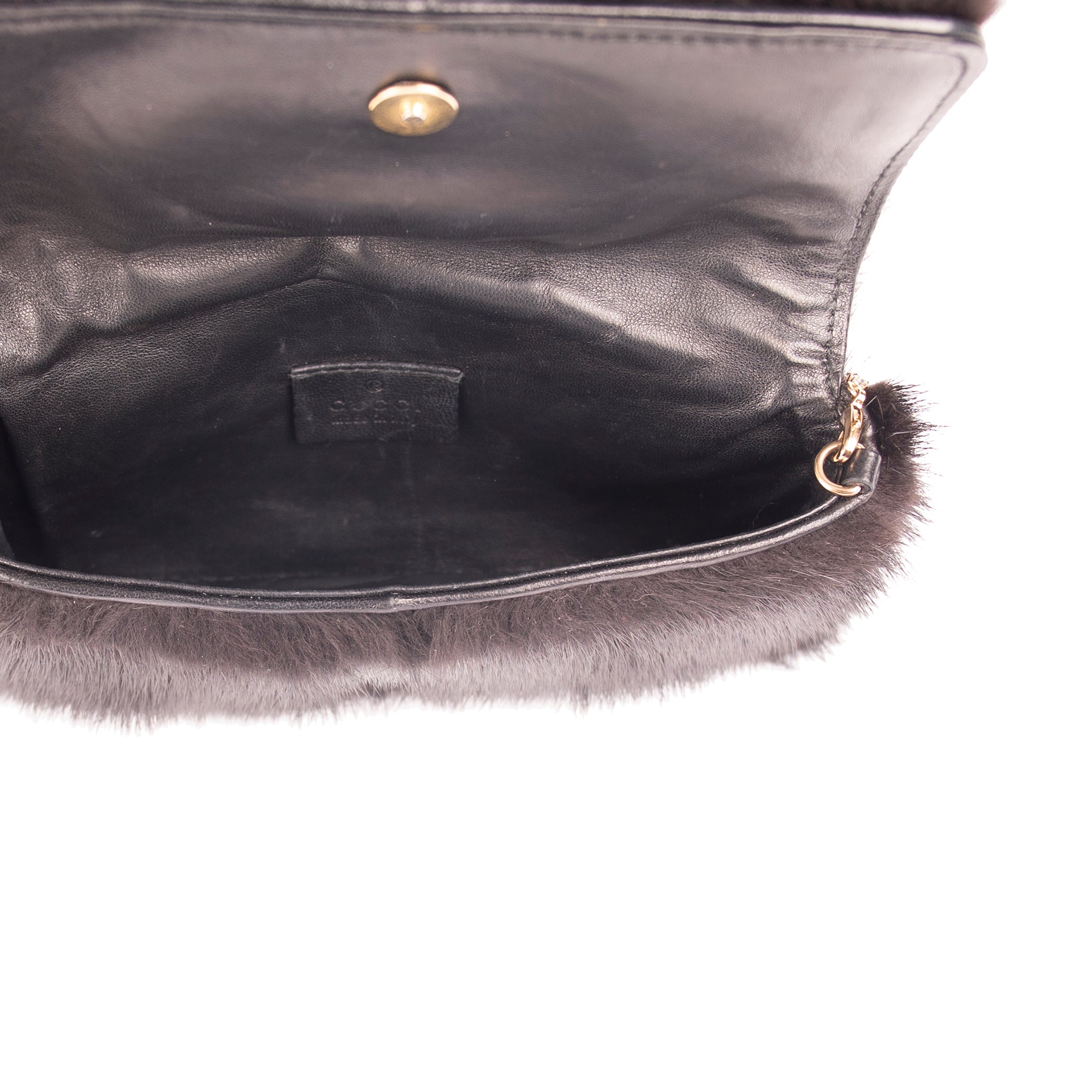 Gucci Mink Jewel Dragon Clutch w/ Box