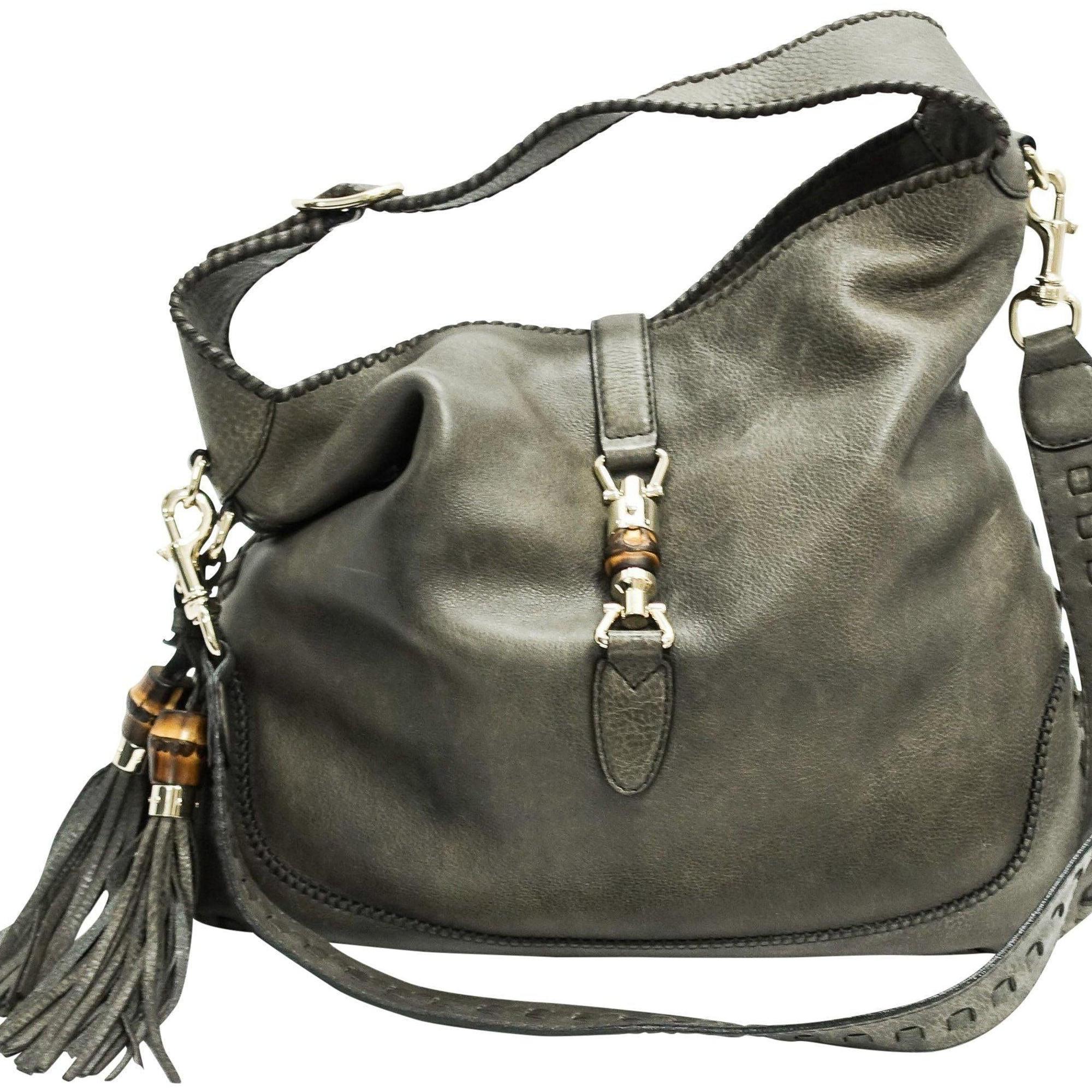 Gucci New Jackie Leather Shoulder Bag