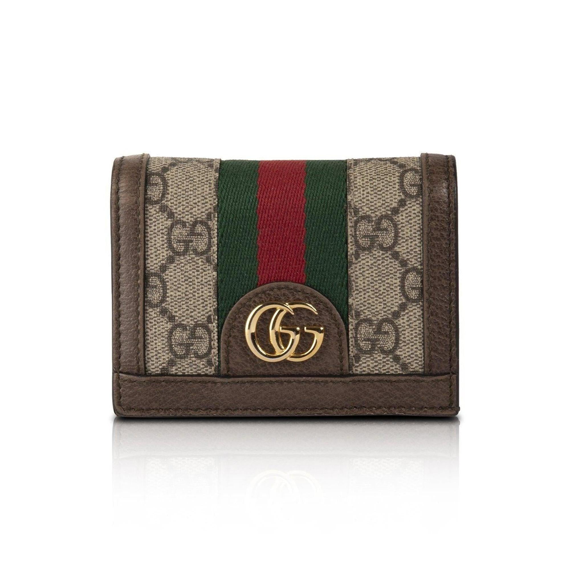 Gucci Ophidia GG Card Case Wallet