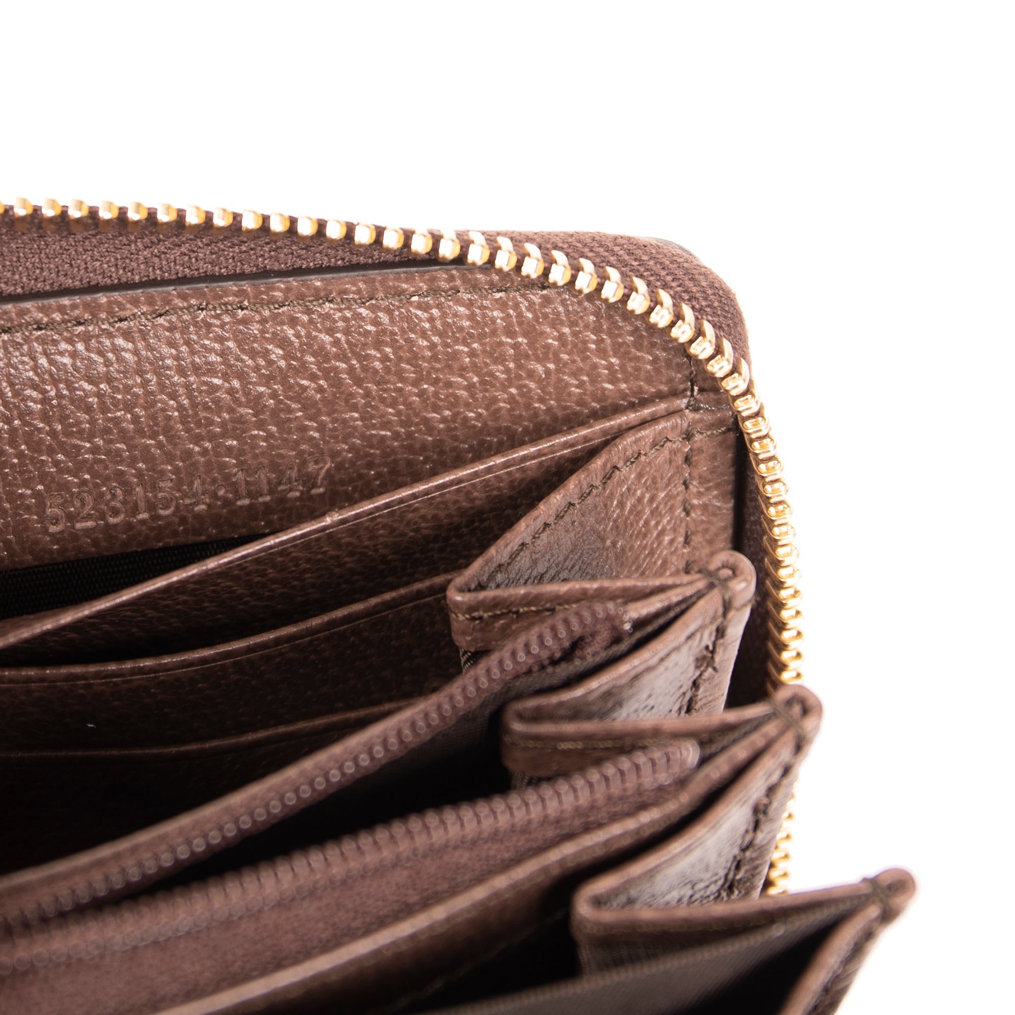 Gucci Ophidia GG Zip Around wallet