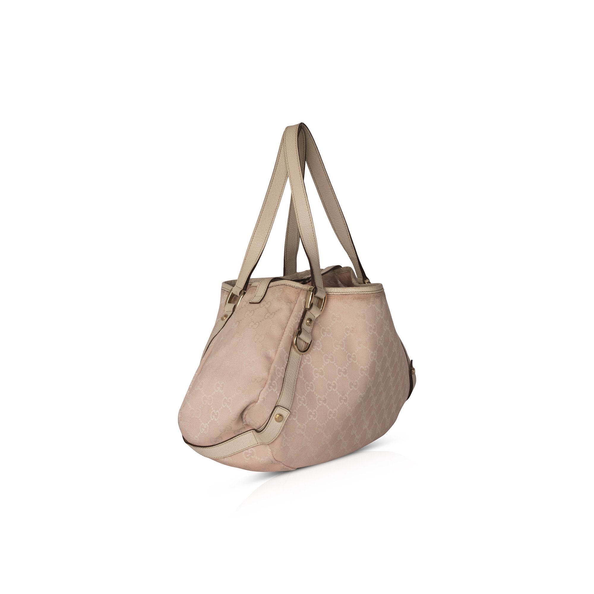 Gucci Pink Medium GG Canvas Abbey Shoulder Bag