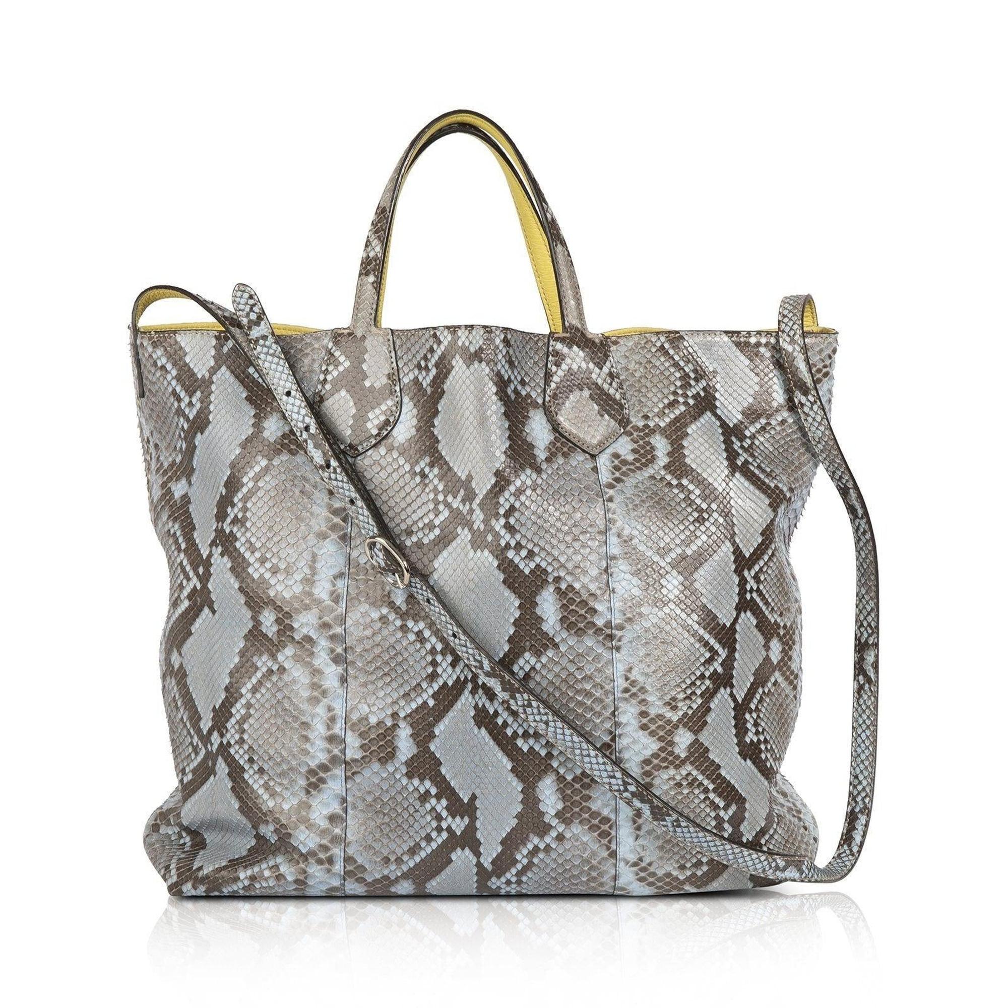 Gucci Python Ramble Reversible Tote
