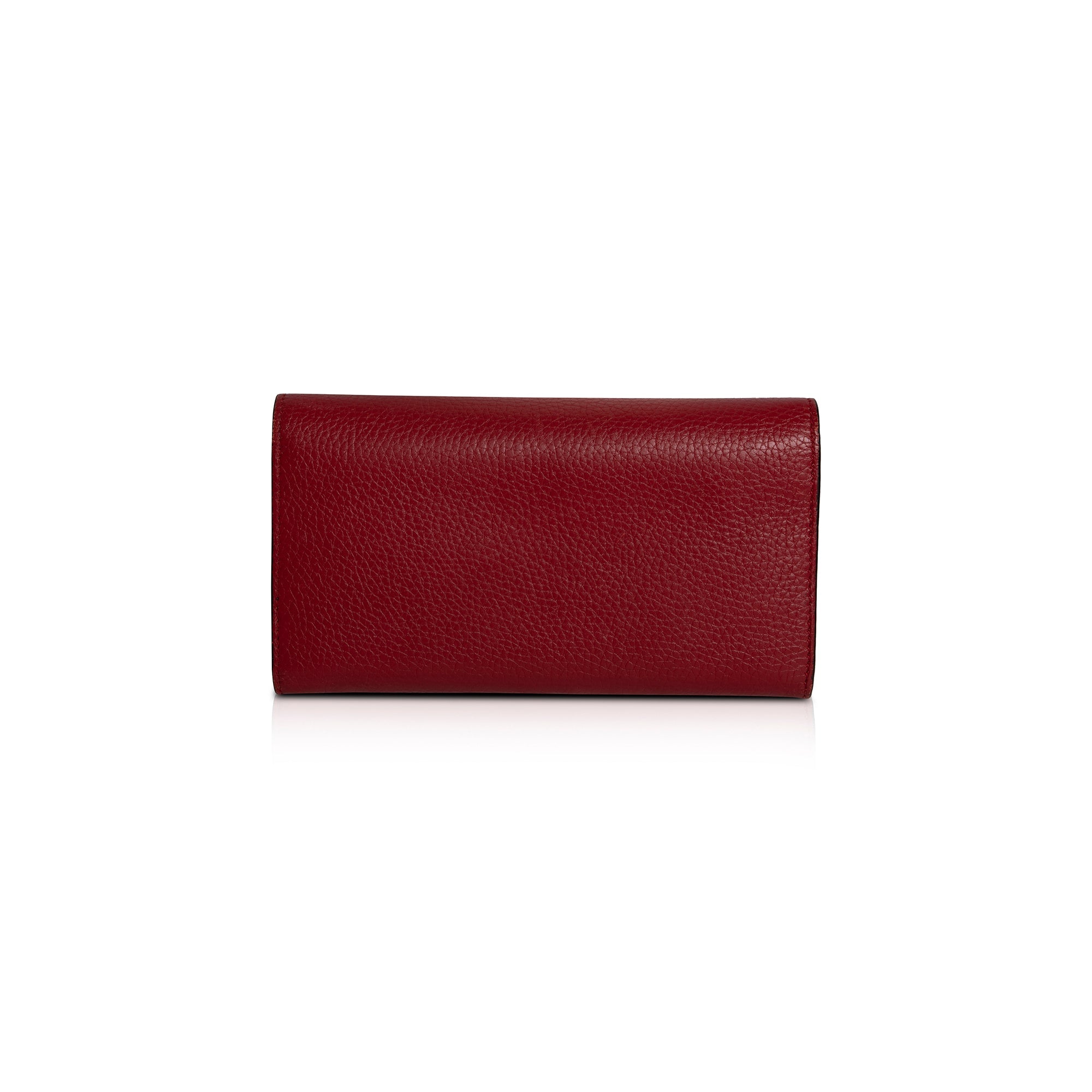 Gucci Red GG Marmont Continental Wallet w/ Box