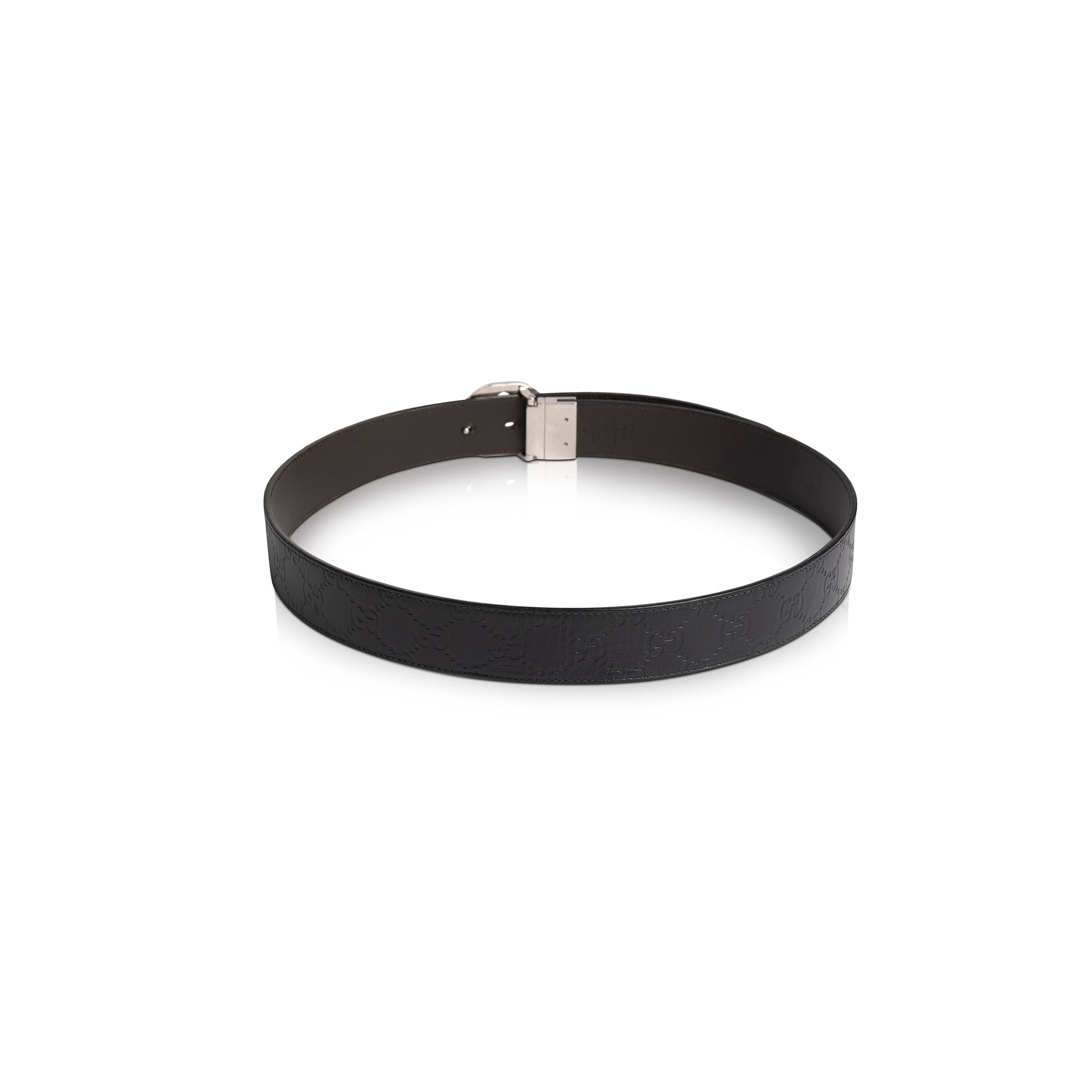 Gucci Reversible Gucci Signature Belt w/ Box & Receipt