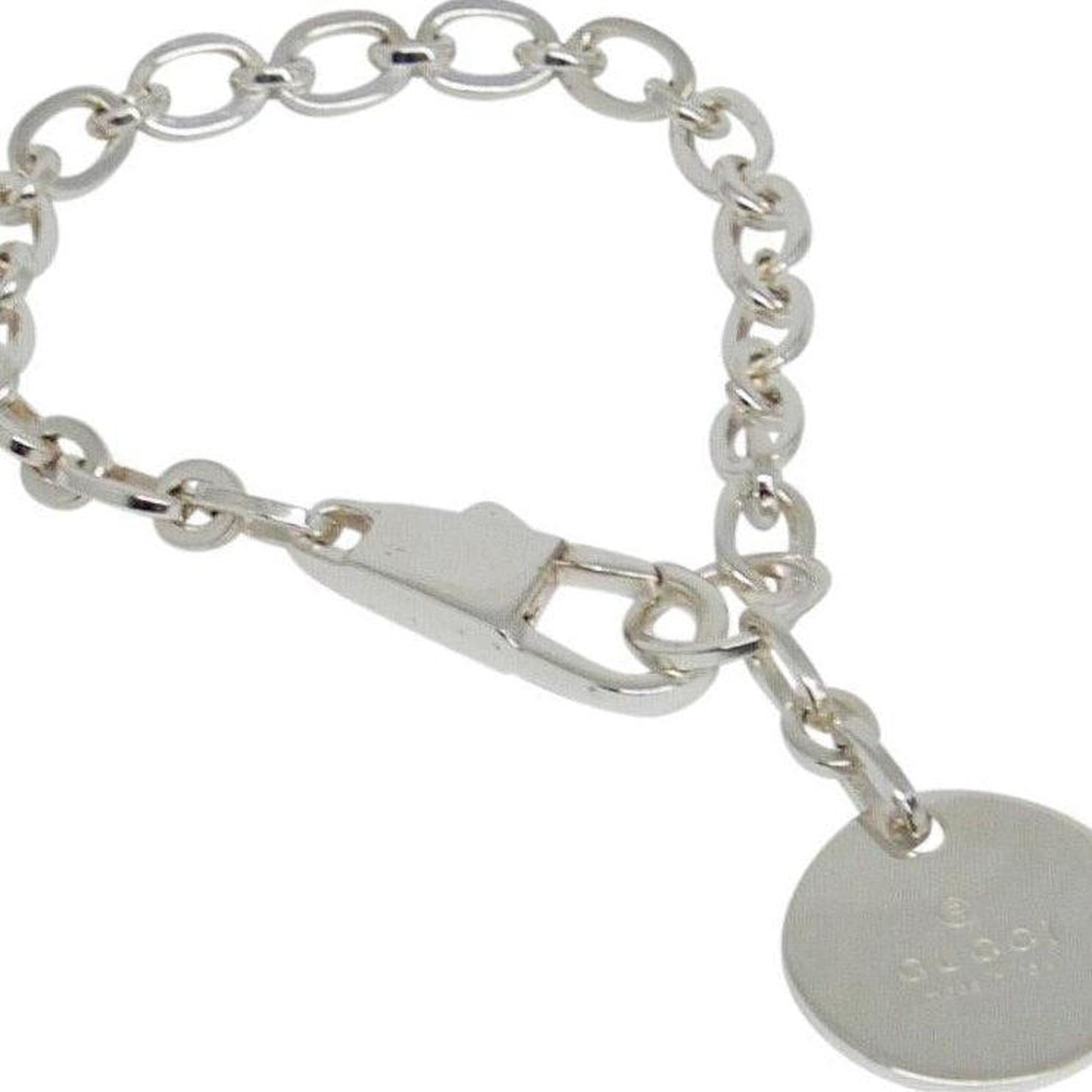 Gucci Round Tag Charm Link Bracelet