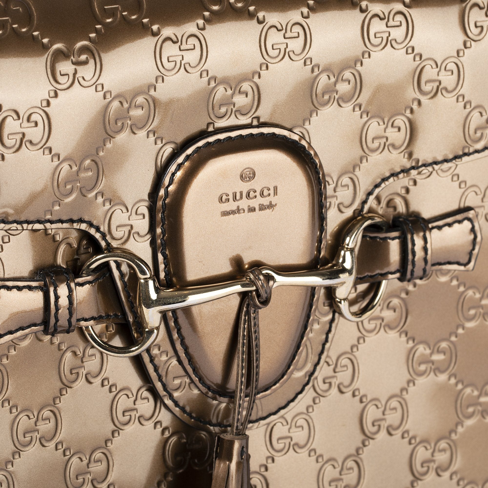 Gucci Signature Large Emily Chain Shoulder Bag