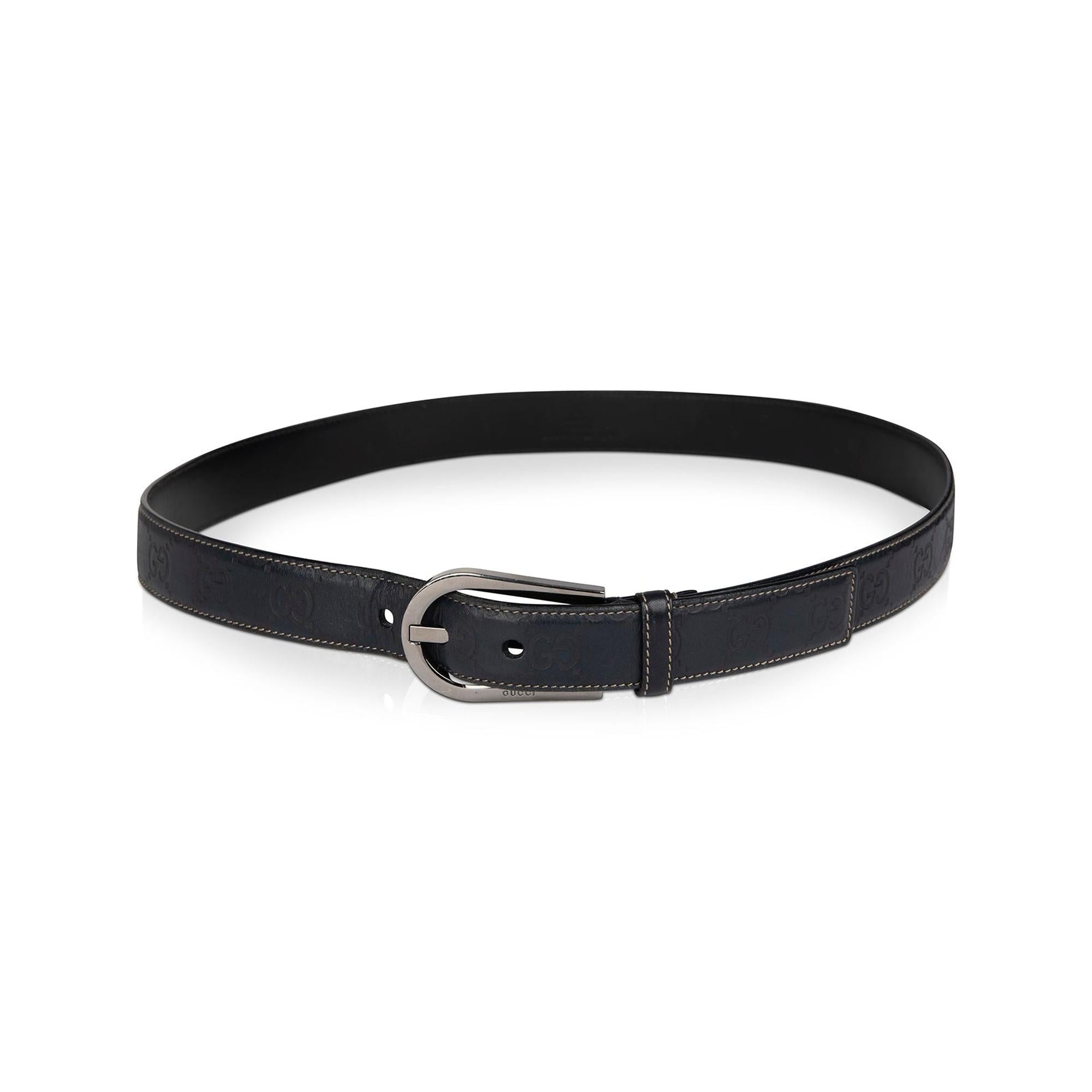 Gucci Signature Leather Belt
