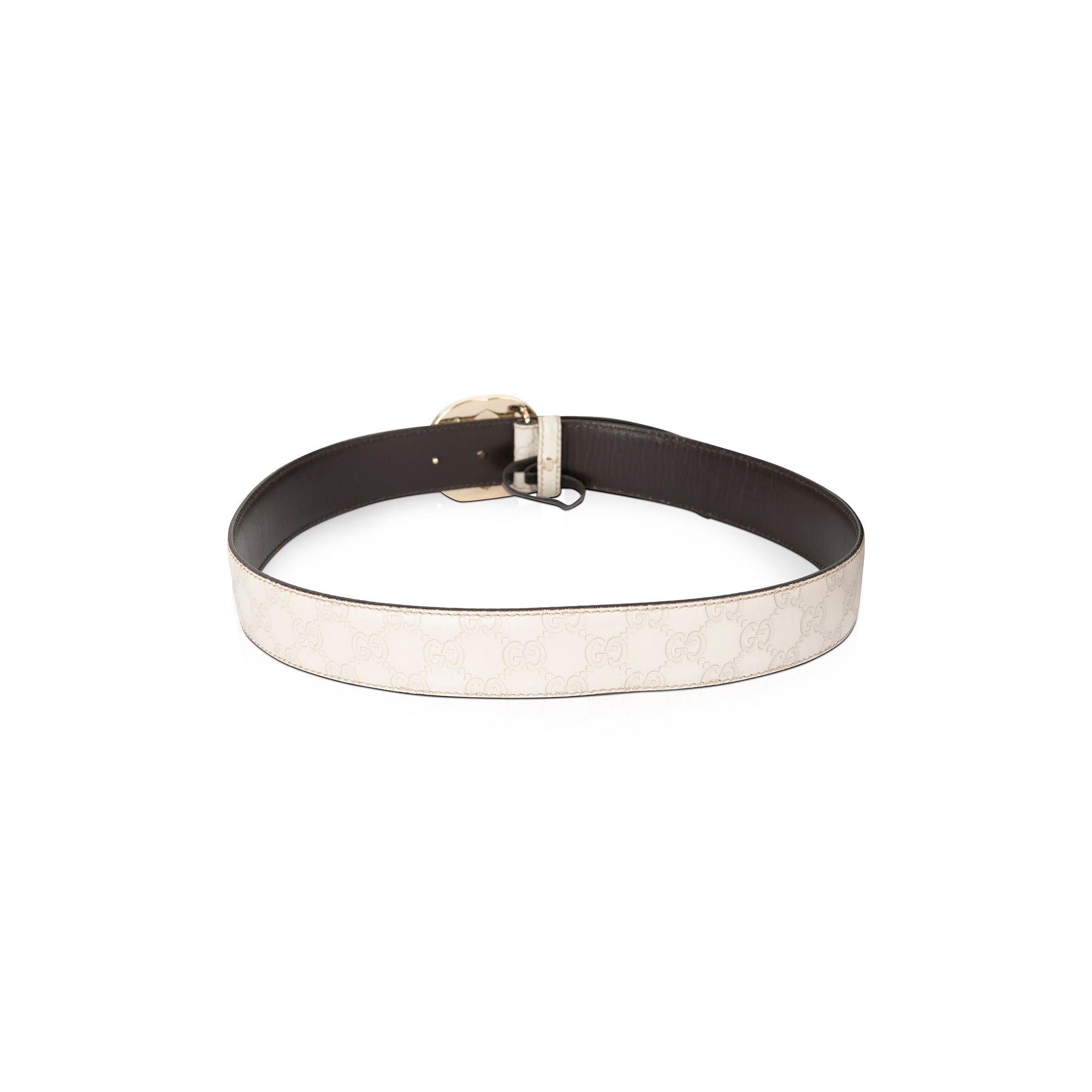 Gucci Signature Leather Interlocking G Belt