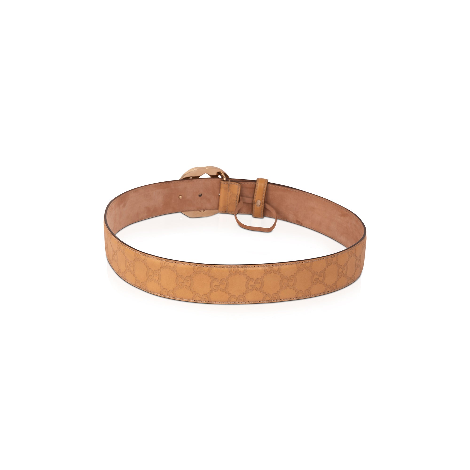 Gucci Signature Leather Interlocking G Belt