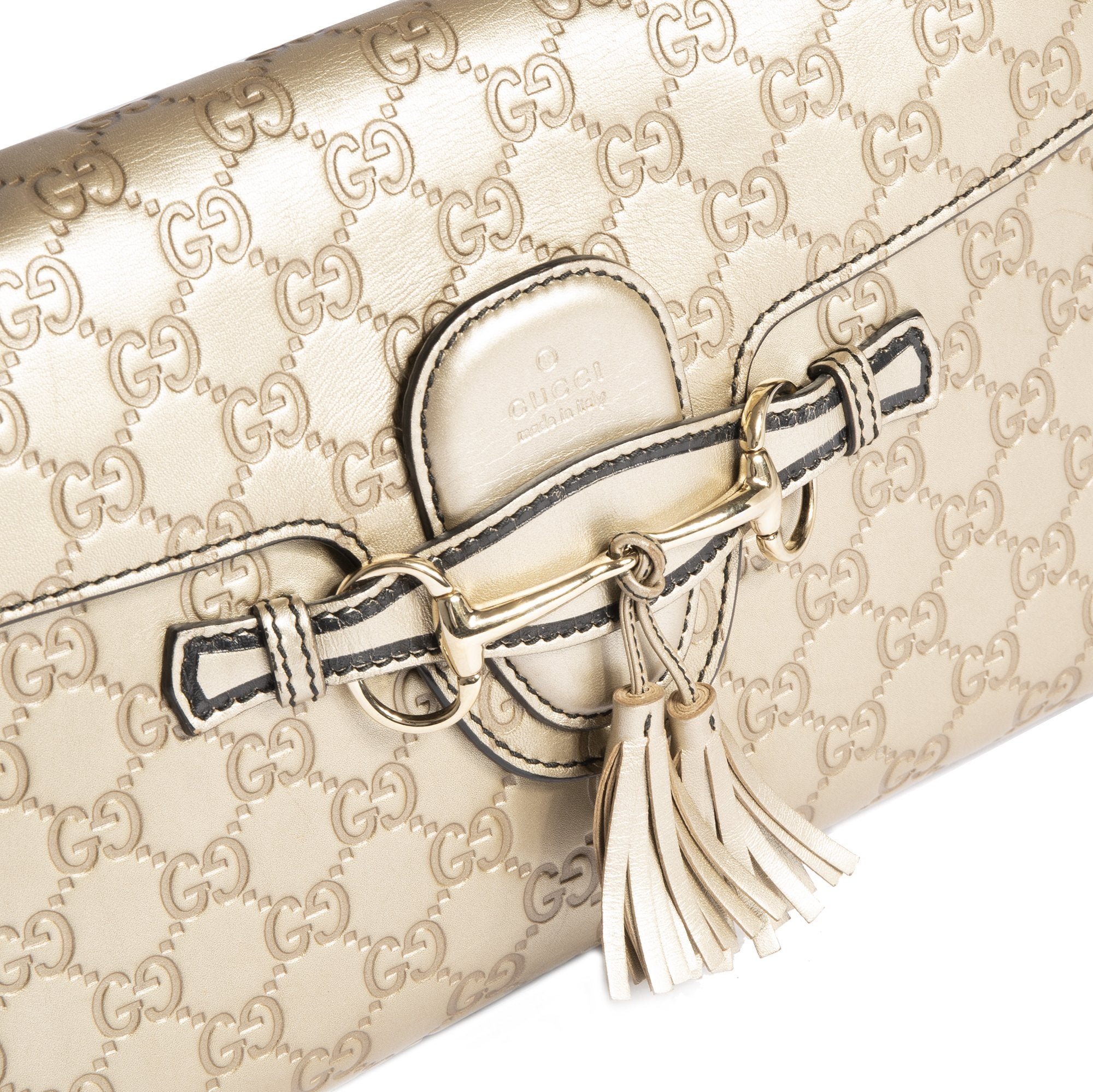 Gucci Signature Medium Emily Chain Shoulder Bag