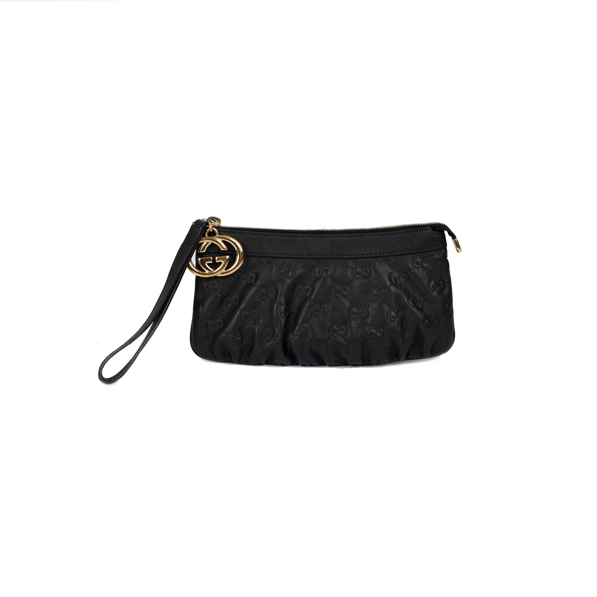 Gucci Signature New Britt Wristlet w/ Box