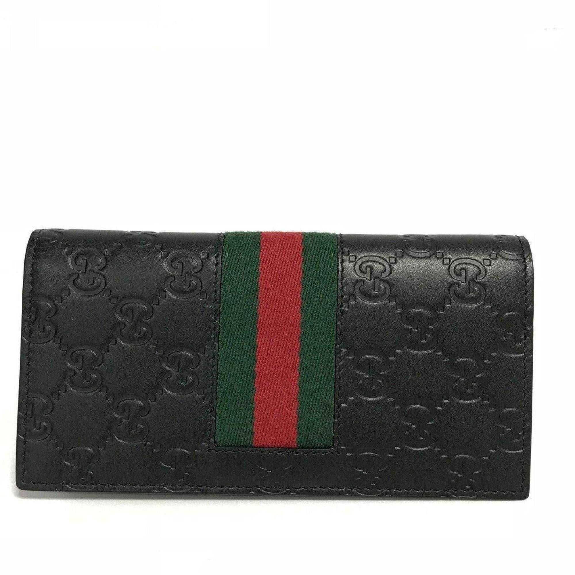 Gucci Signature Web Long Wallet
