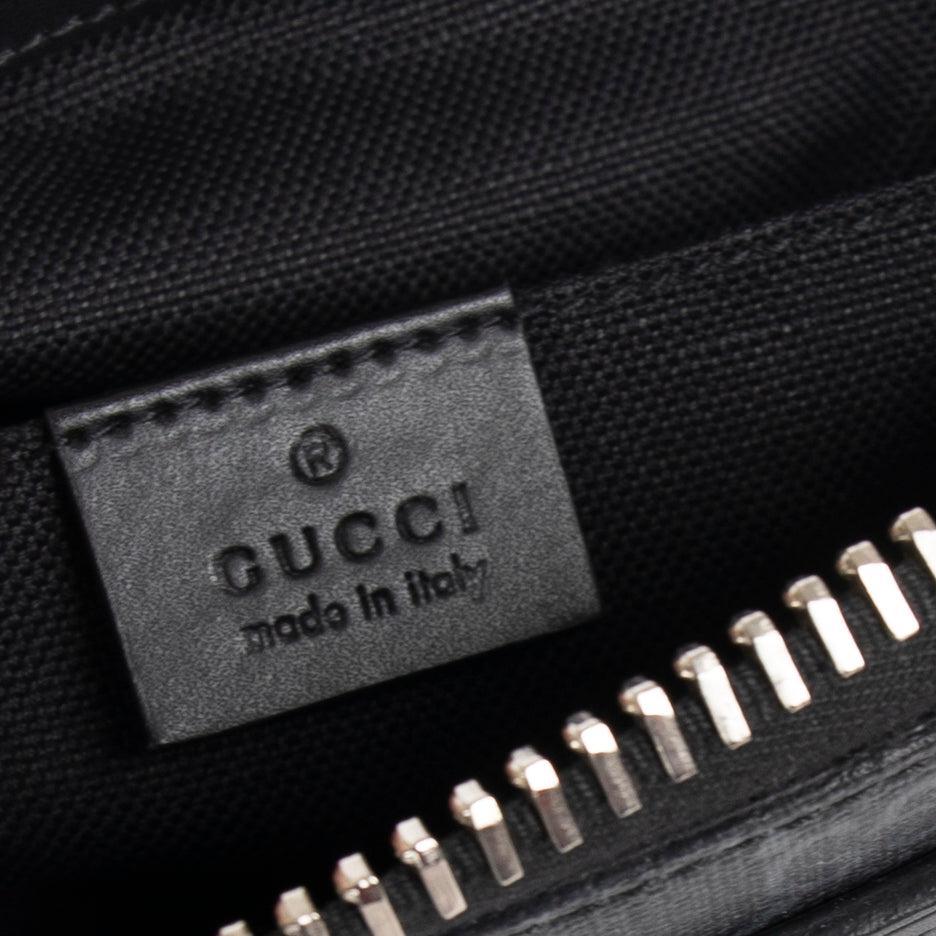 Gucci Small Black GG Supreme Messenger Bag