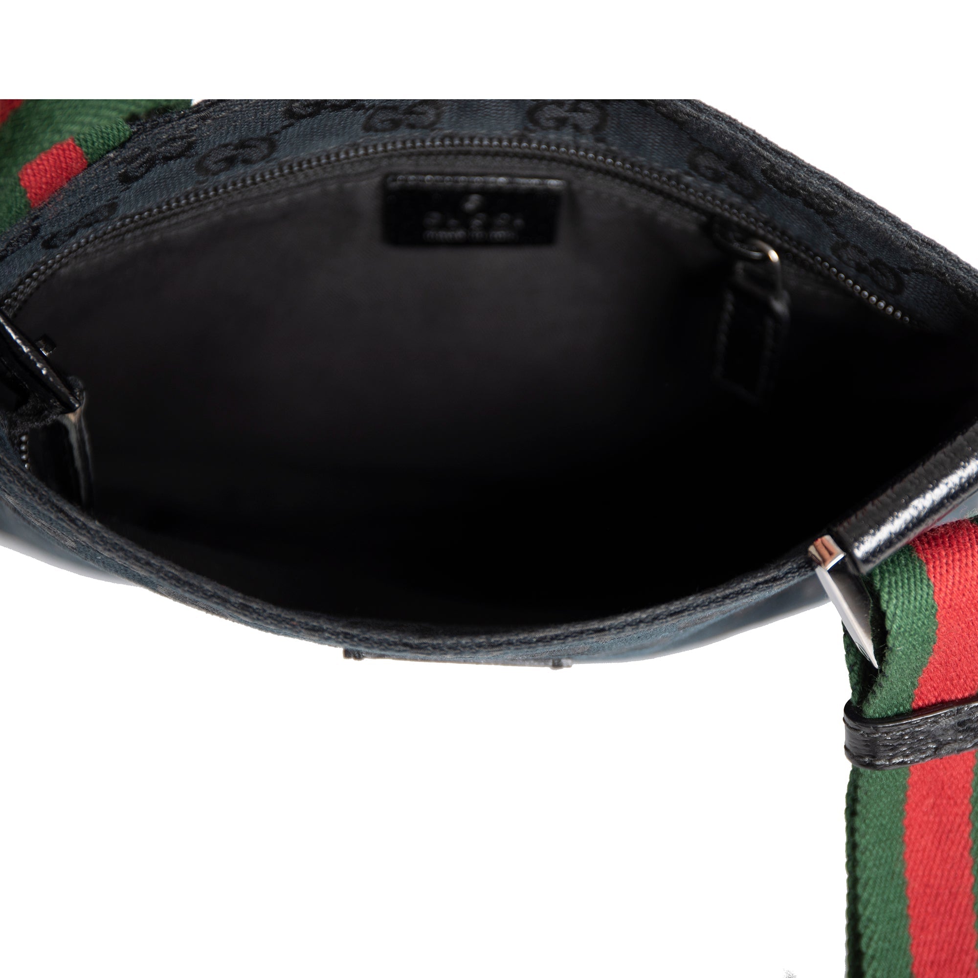 Gucci Small GG Canvas Web Crossbody Bag