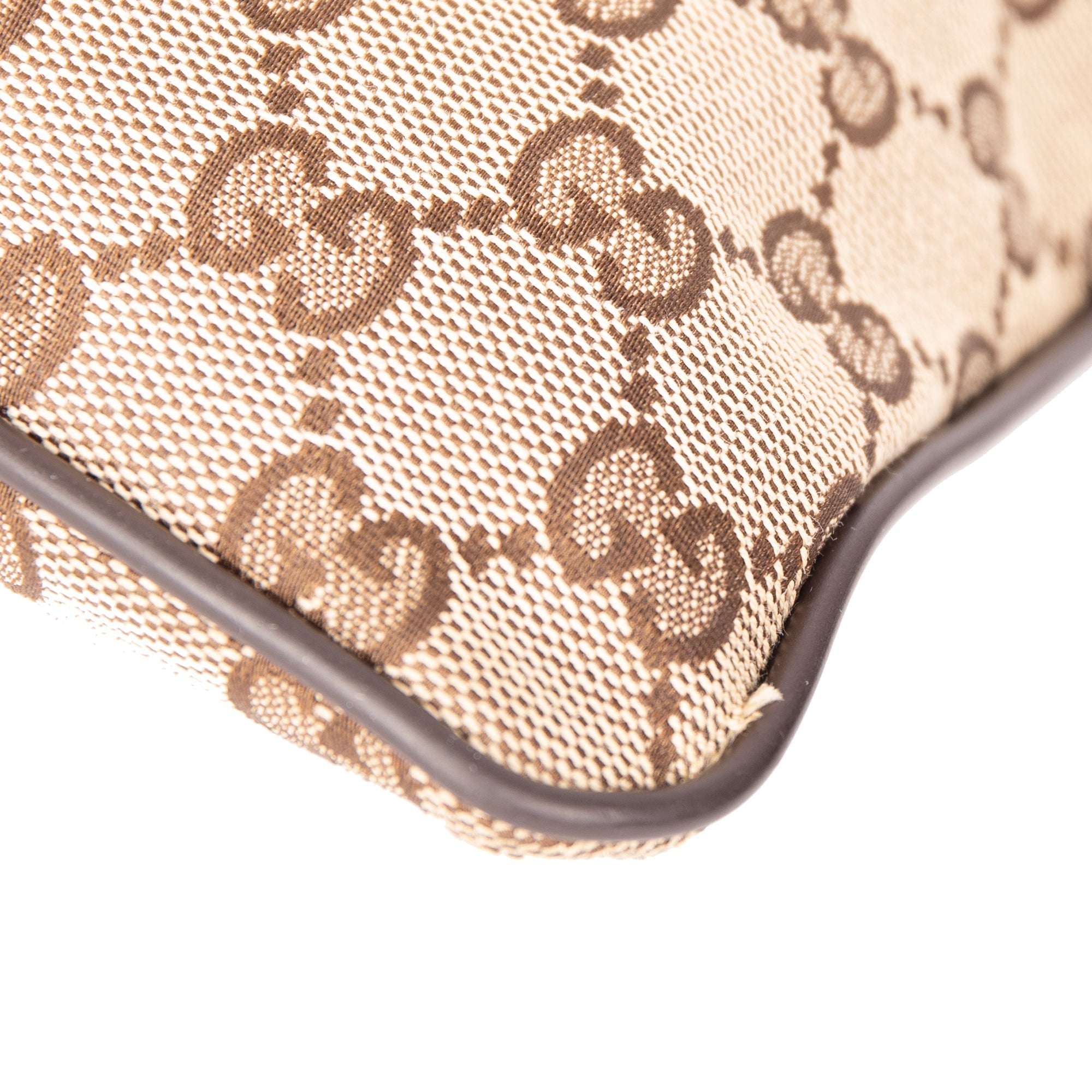 Gucci Small GG Canvas Web Crossbody Bag