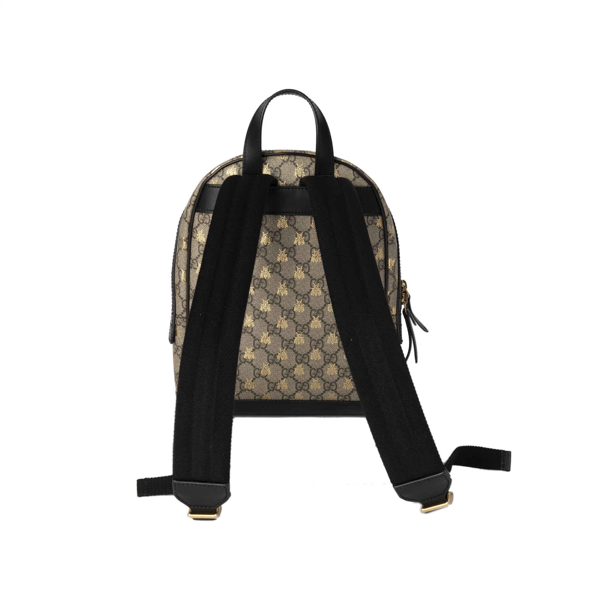Gucci Small GG Supreme Bee Backpack