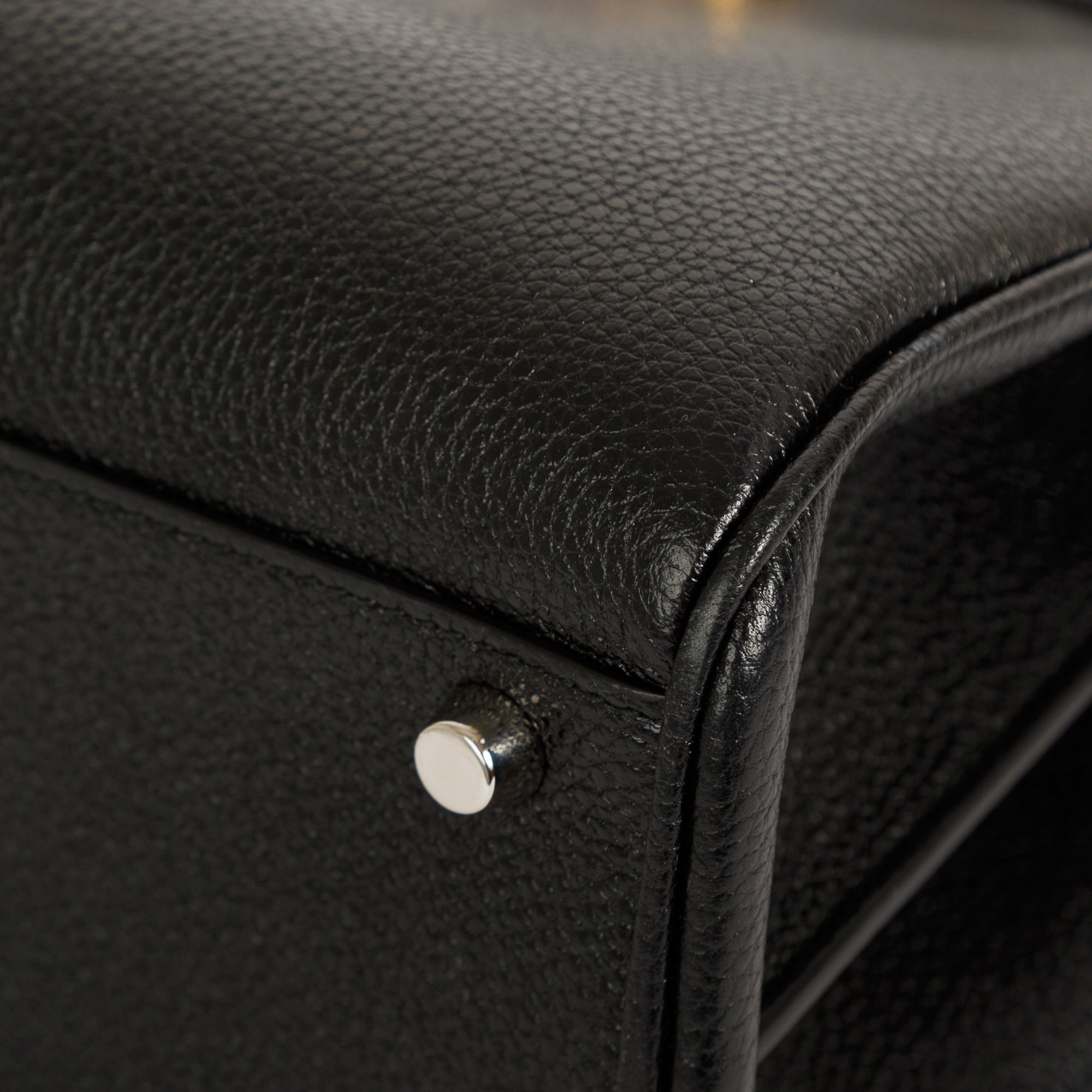 Gucci Small Zumi Leather Top Handle Bag w/ Strap