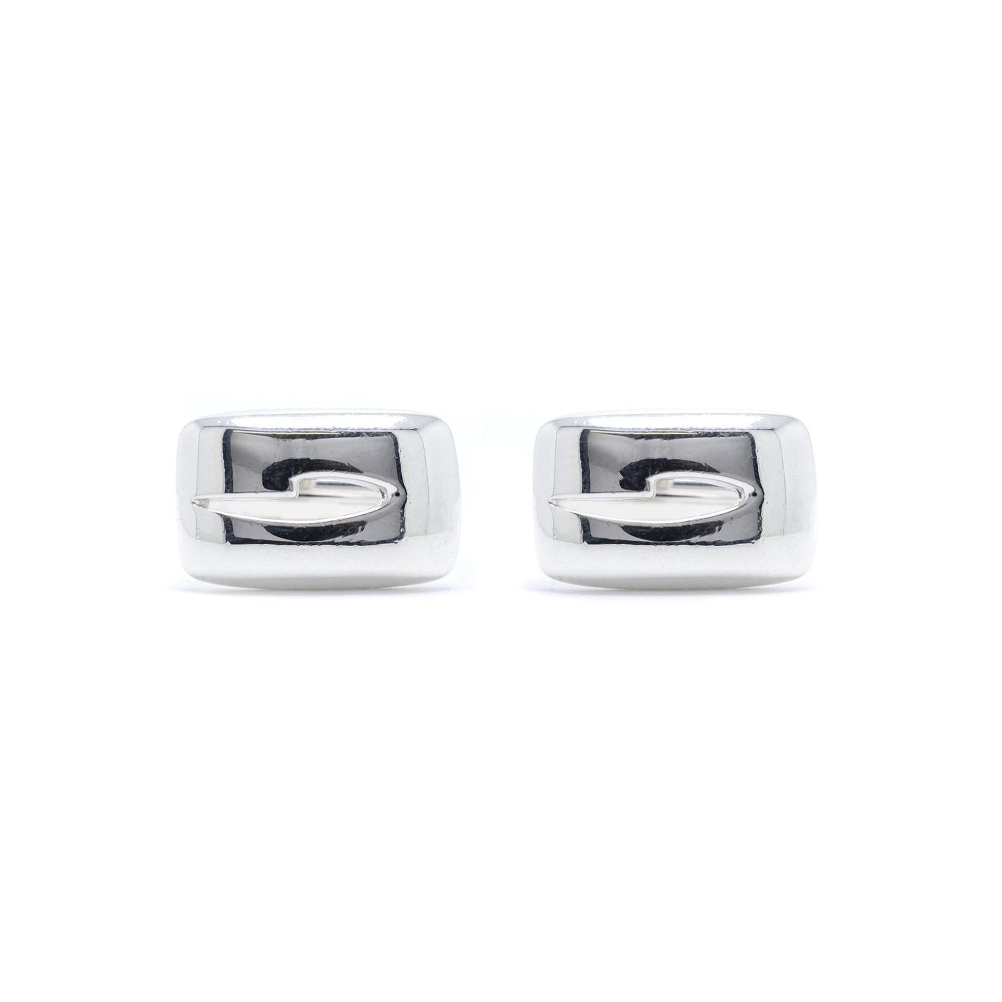 Gucci Sterling Silver G Cufflinks