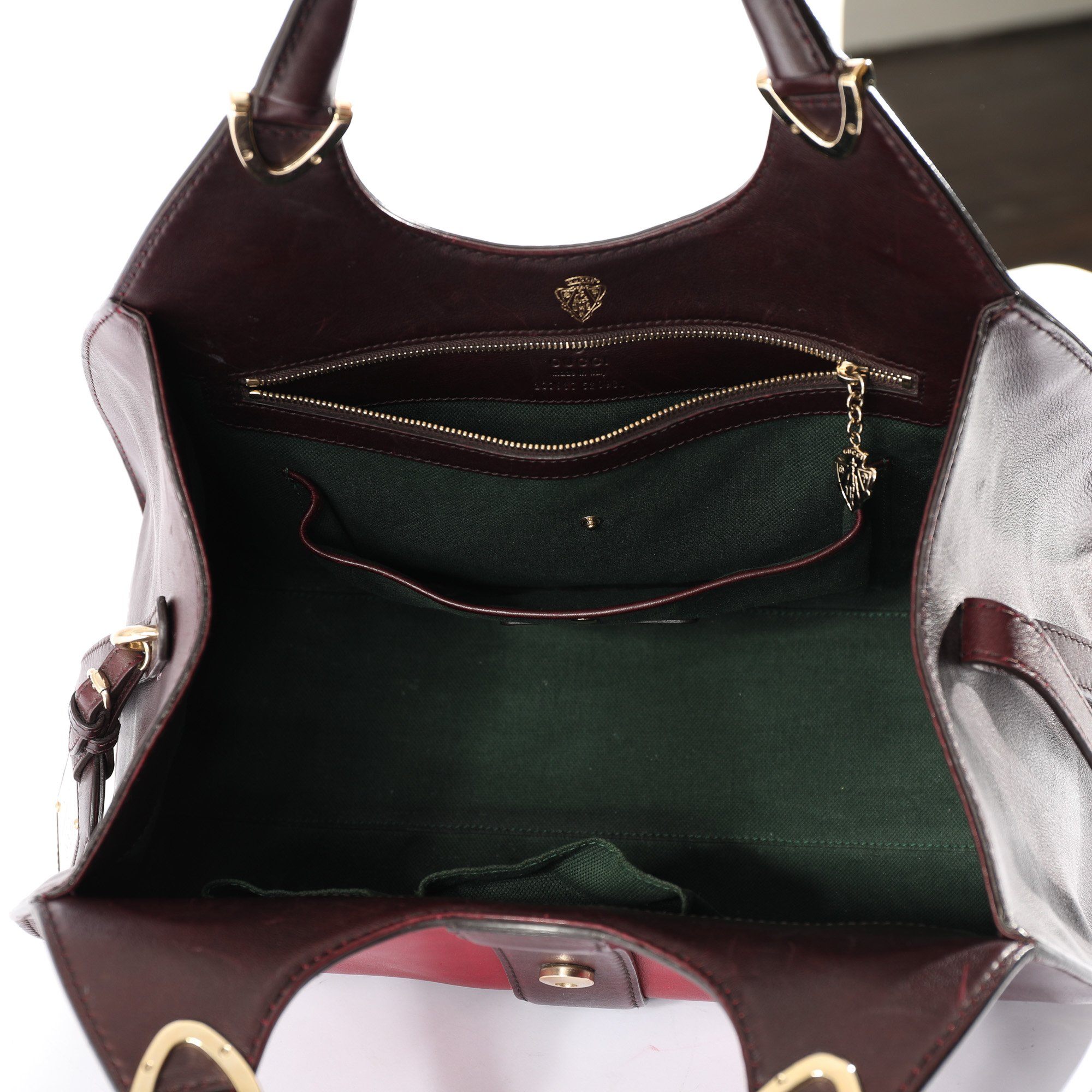 Gucci Stirrup Top Handle Bag