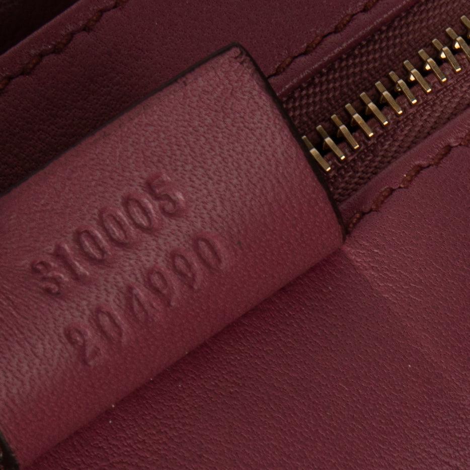 Gucci Suede Crystal Broadway Evening Clutch