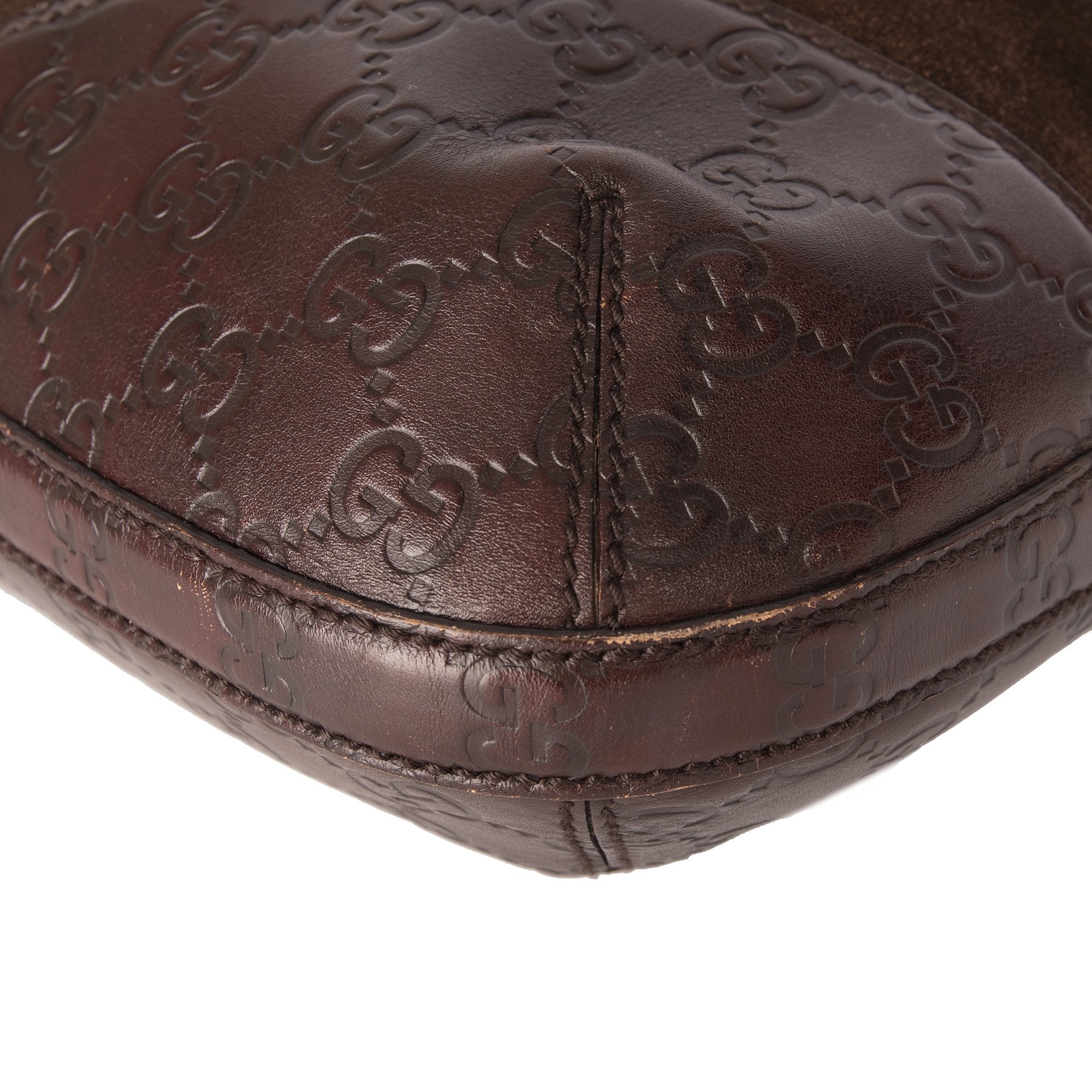 Gucci Suede Guccissima Hasler Hobo