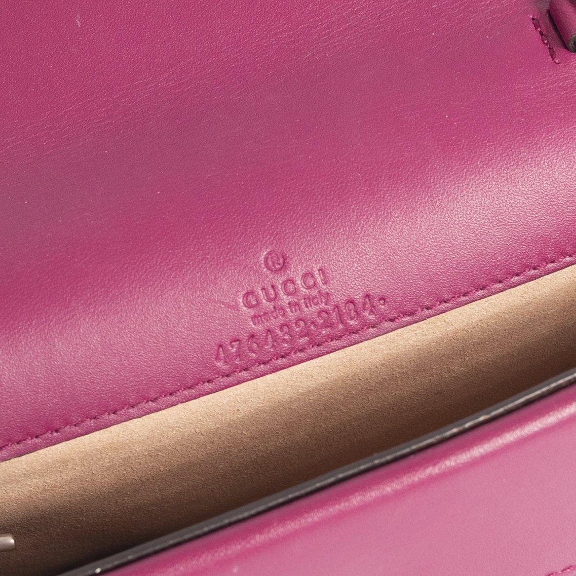 Gucci Super Mini Dionysus Velvet Chain Bag w/ Box