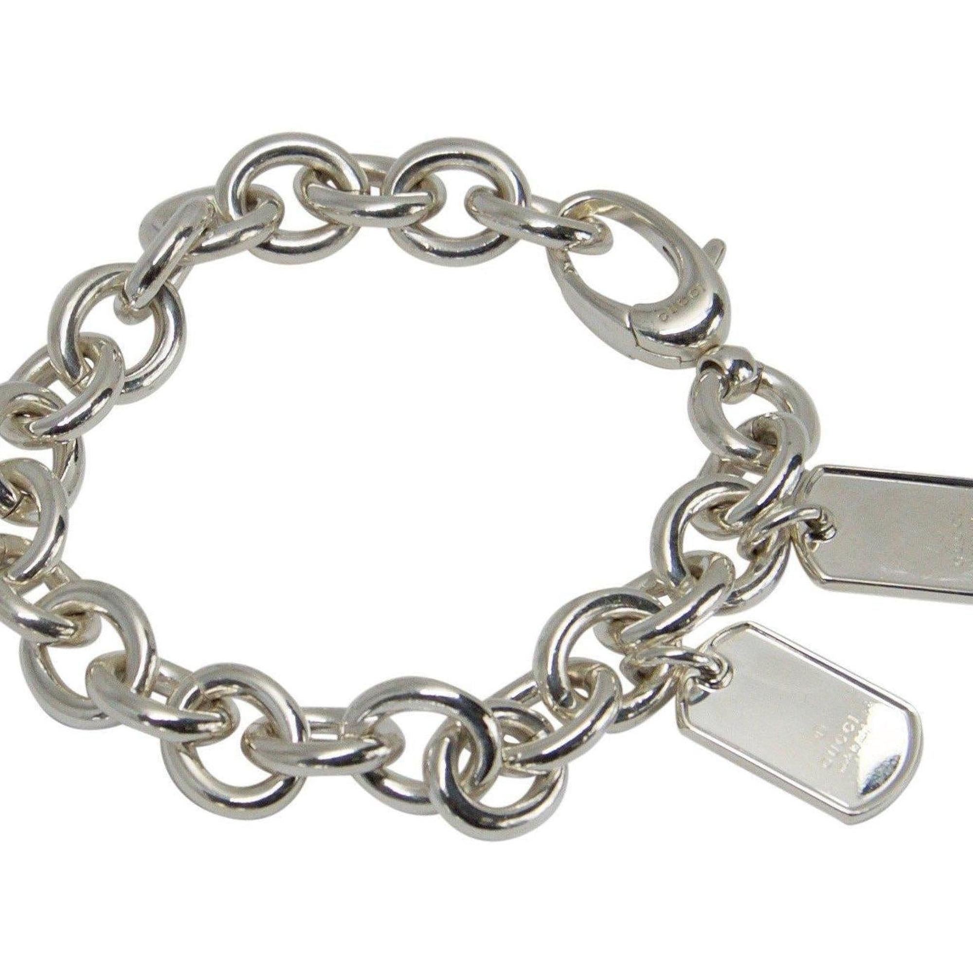 Gucci Tag Charm Bracelet