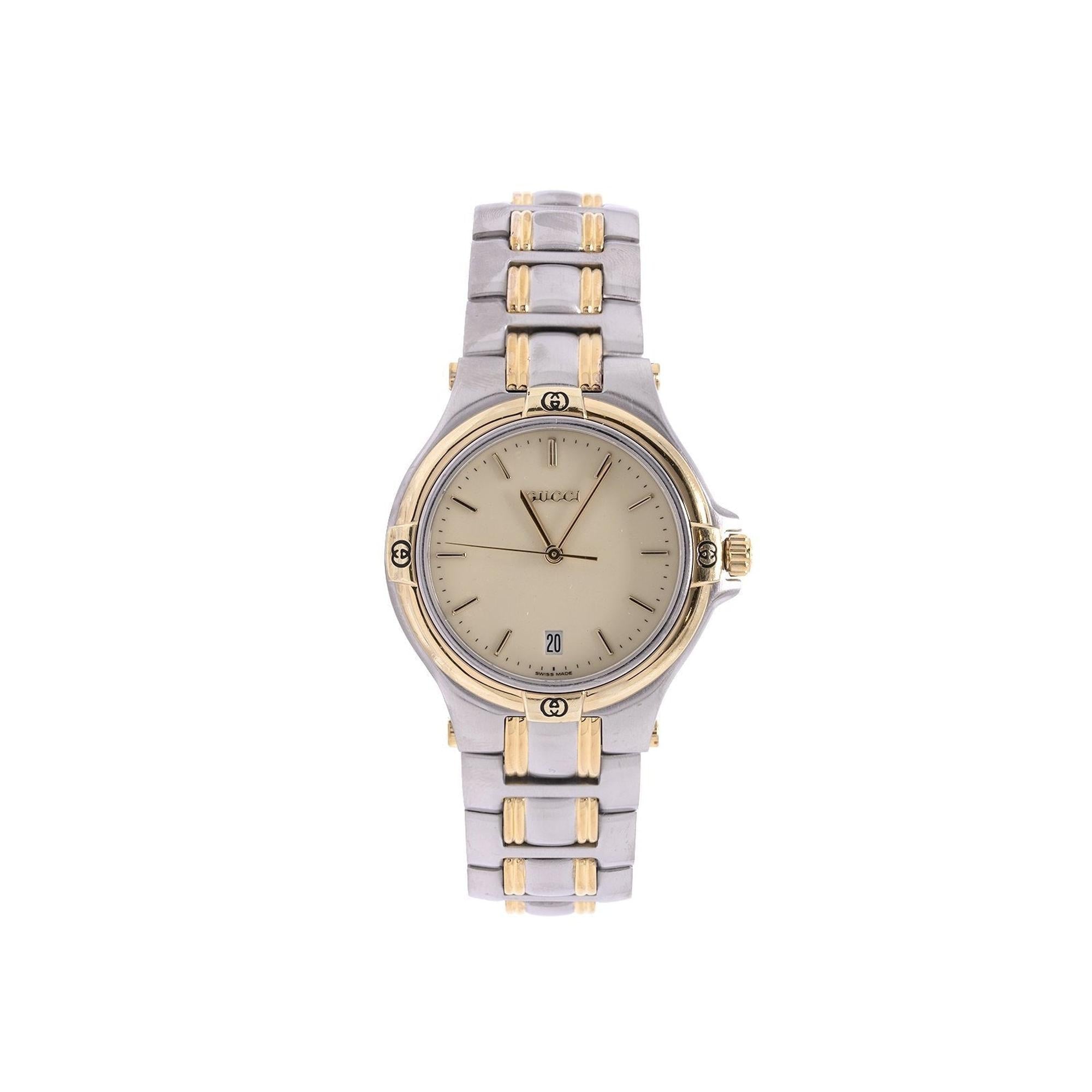 Gucci Two-Tone 9040 Series Watch